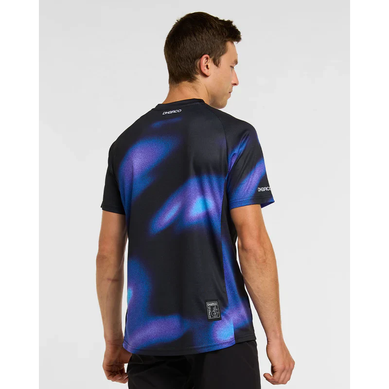 DHARCO VORTEX Trikot Kurzarm Schwarz/Violett - Image 2