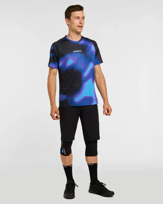 DHARCO VORTEX Trikot Kurzarm Schwarz/Violett - Image 5