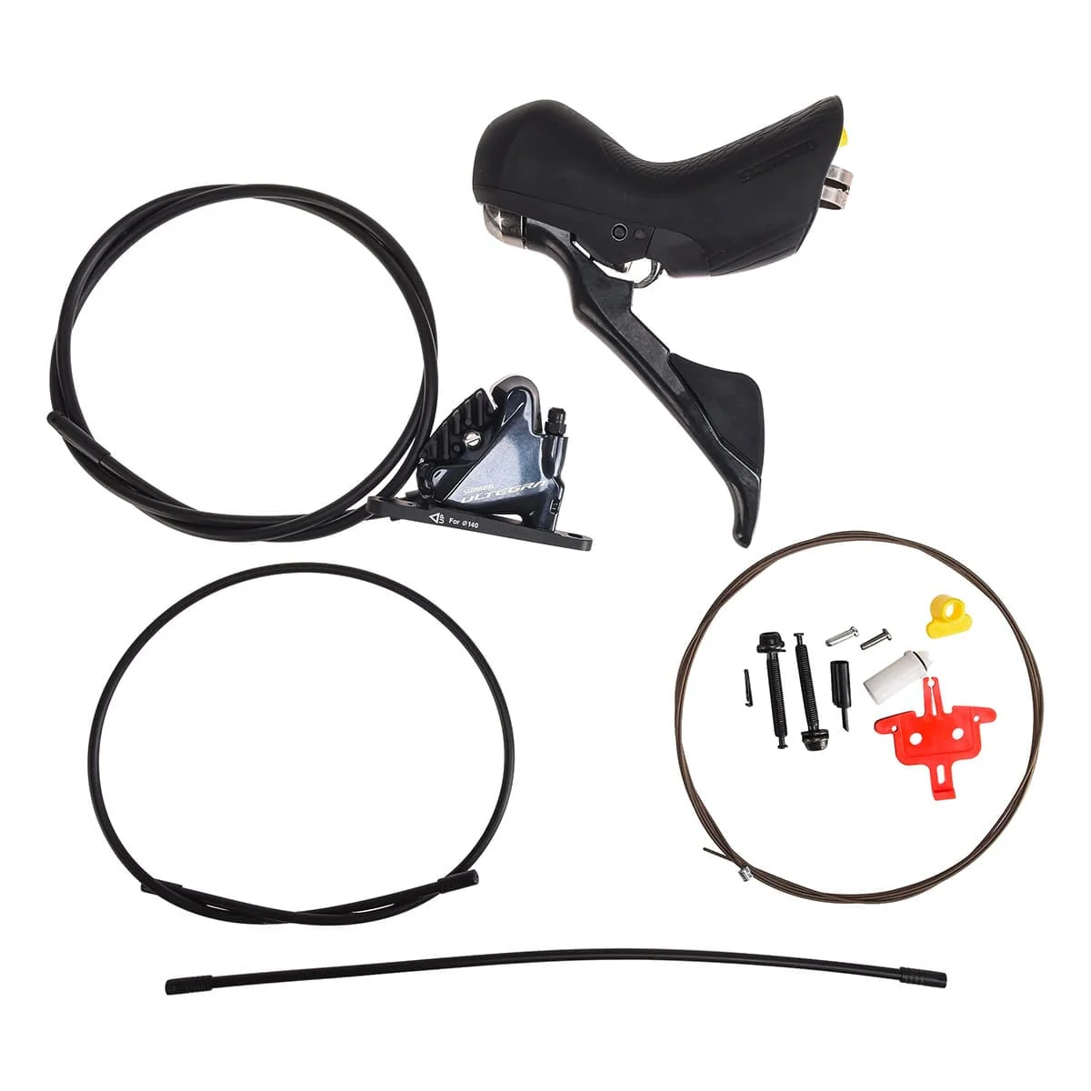 Ein Paar SHIMANO ULTEGRA R8020 2x11 Flat Mount Bremshebel und Bremssättel ohne Bremsscheibe - Image 3