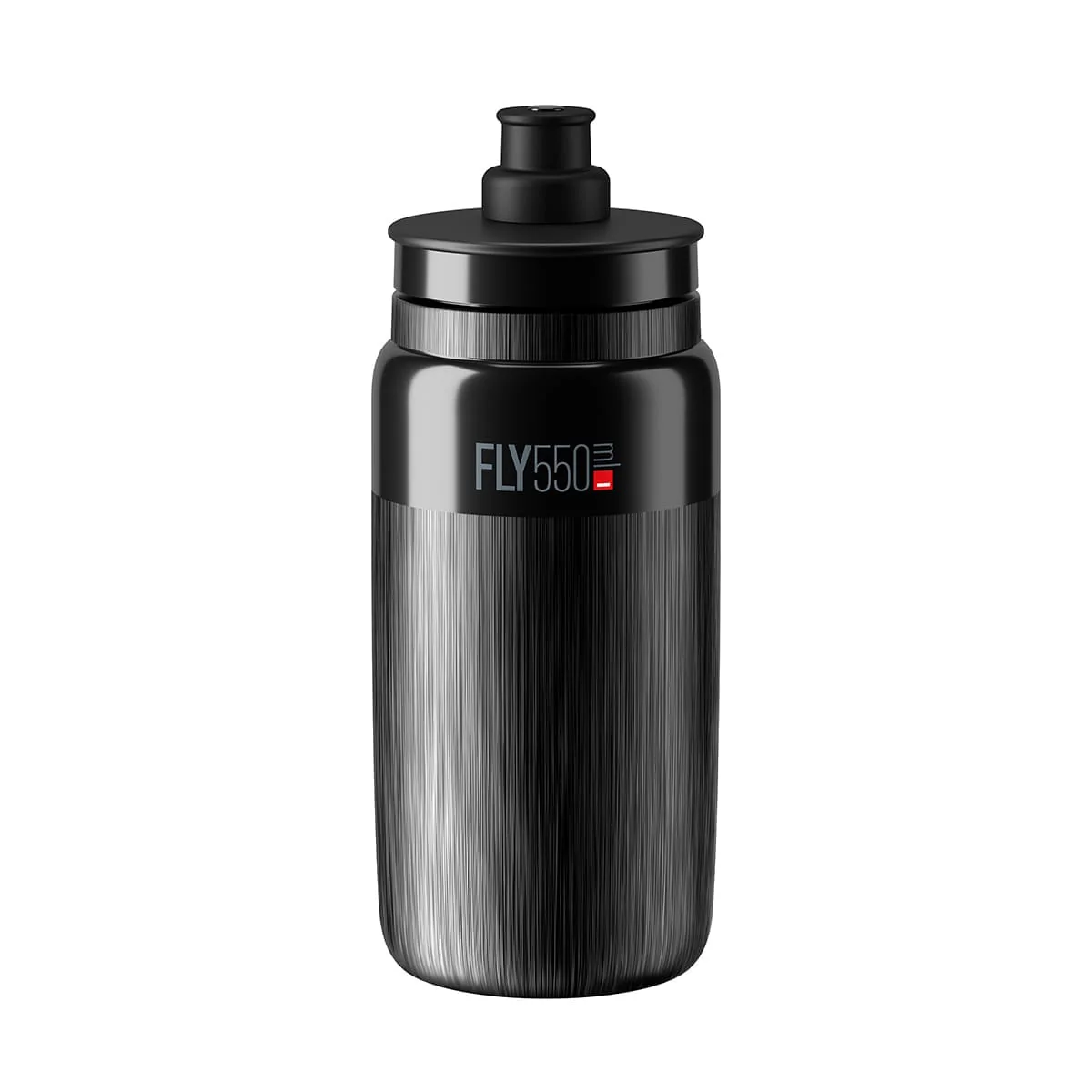 ELITE FLY TEX Trinkflasche Schwarz/Grau