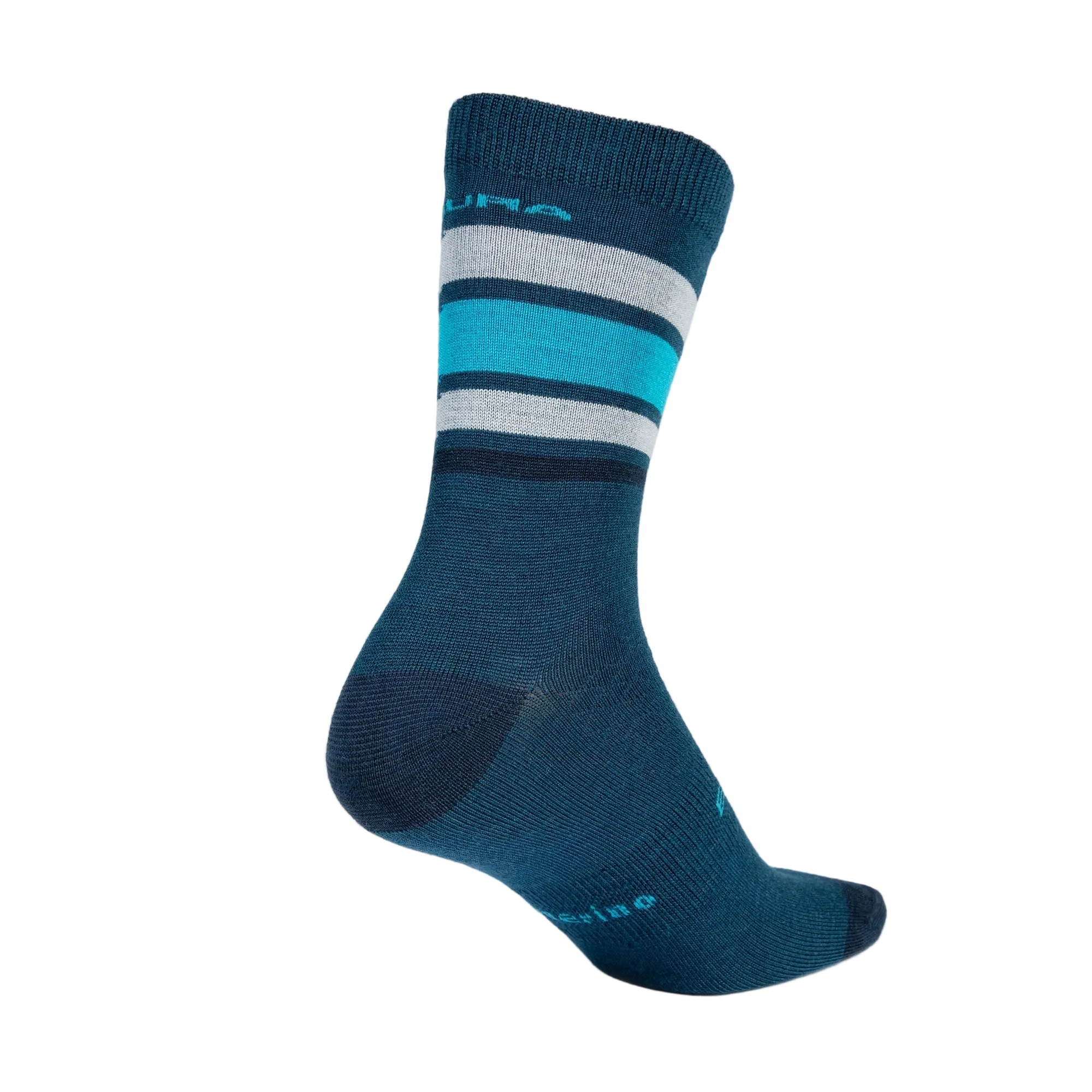 ENDURA BAABAA MERINO STRIPE Socken Blau - Image 2