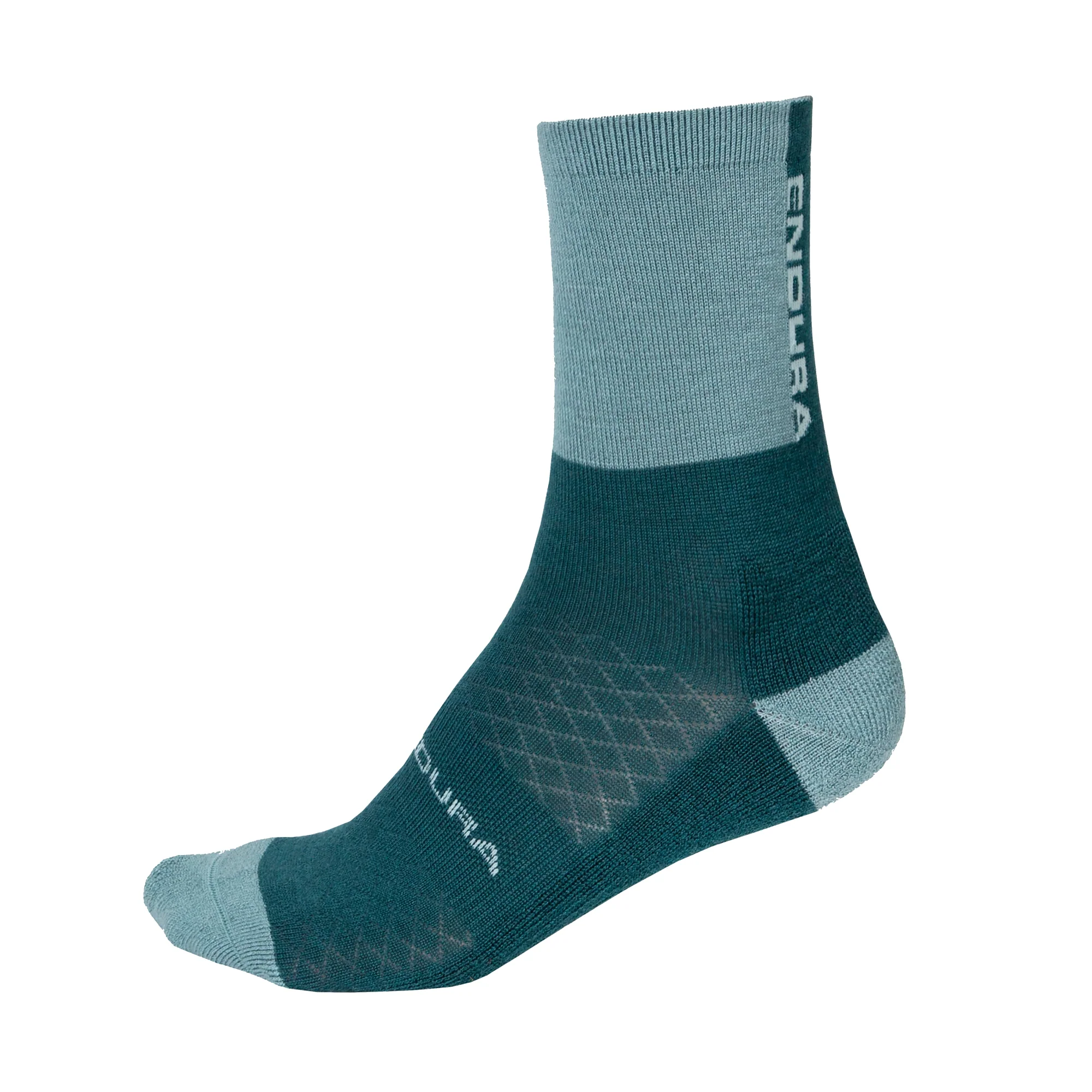 ENDURA BAABAA MERINO WINTER Socken Damen Blau/Grau