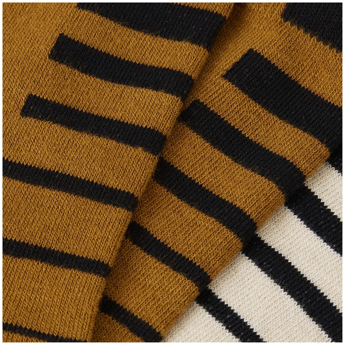 ENDURA COOLMAX STRIPE Socken 2 Paar Bronze/Rot - Image 5