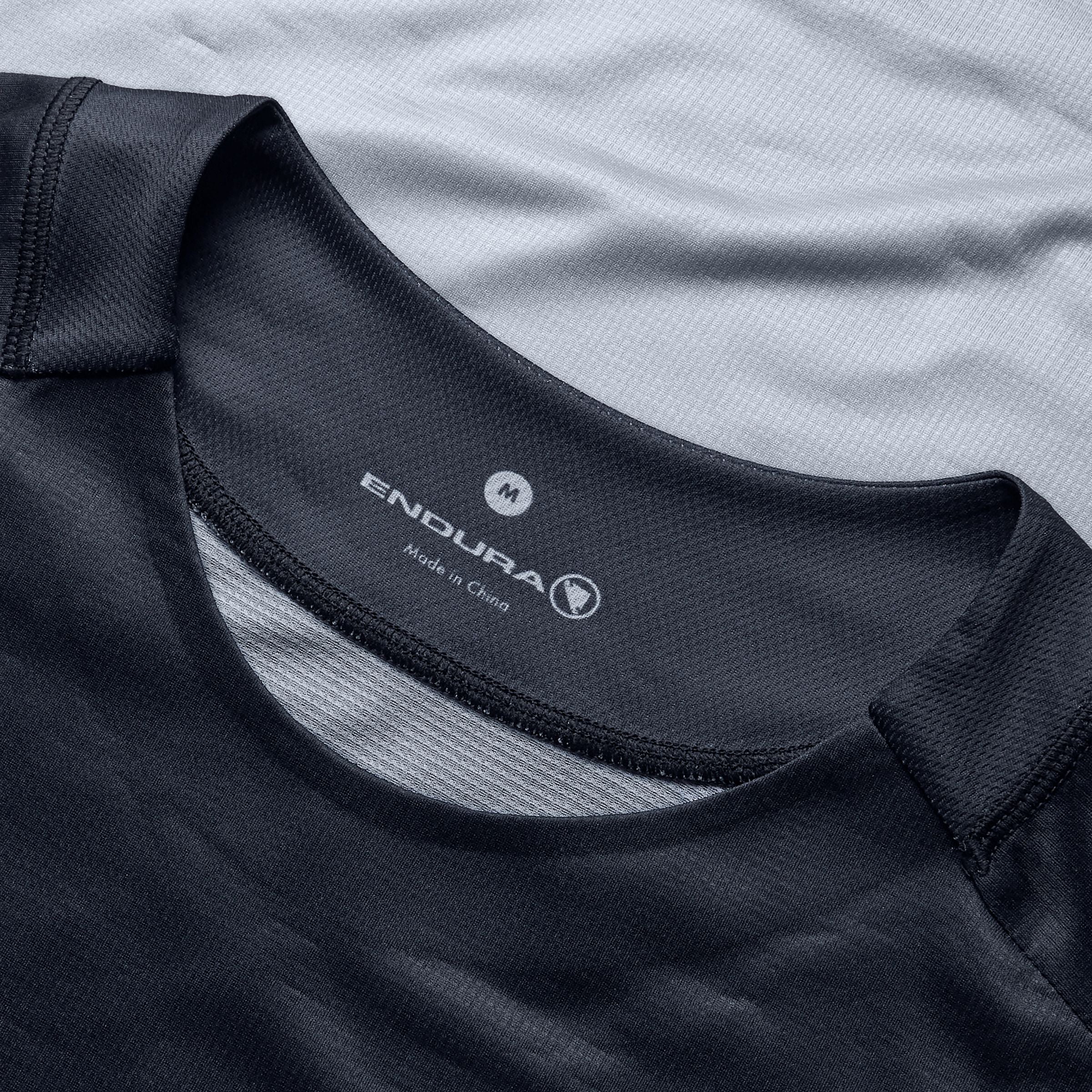 ENDURA CORE PRINTED Langarmtrikot Schwarz - Image 5