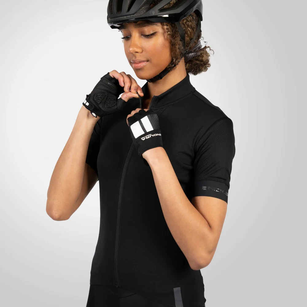 ENDURA FS260 Damen Trikot Kurzarm Schwarz - Image 4
