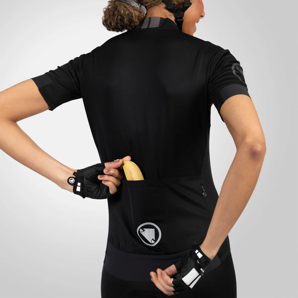 ENDURA FS260 Damen Trikot Kurzarm Schwarz - Image 5