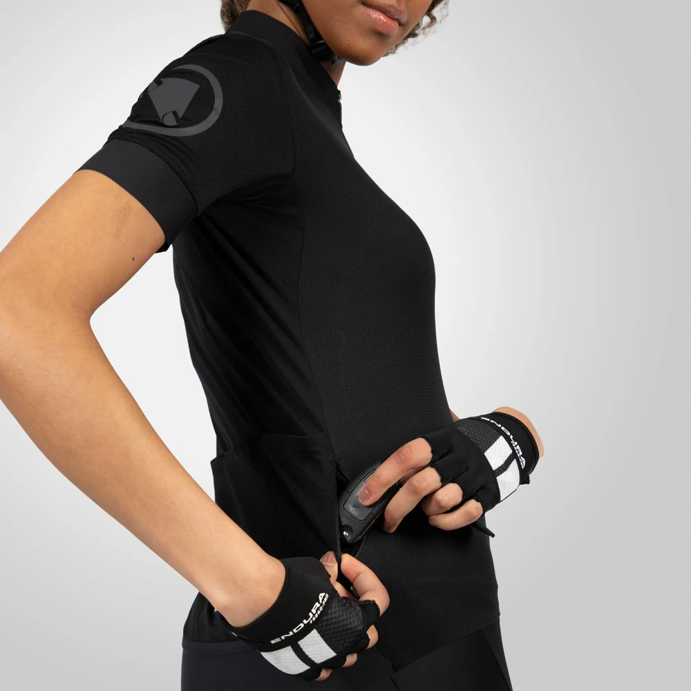 ENDURA FS260 Damen Trikot Kurzarm Schwarz - Image 6