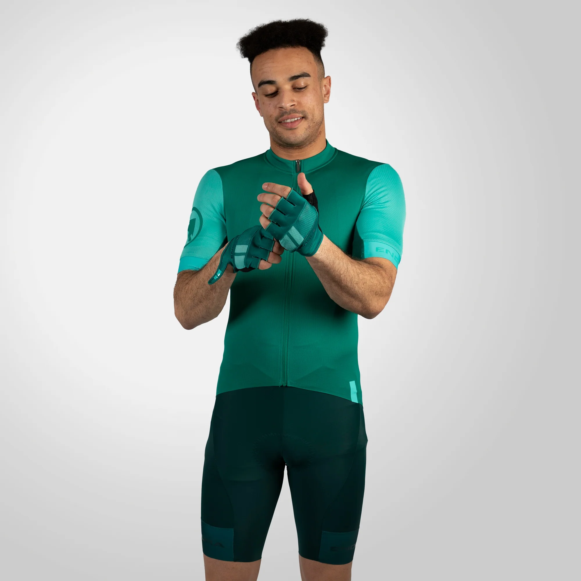 ENDURA FS260 Trikot Kurzarm Grün/Türkis - Image 3