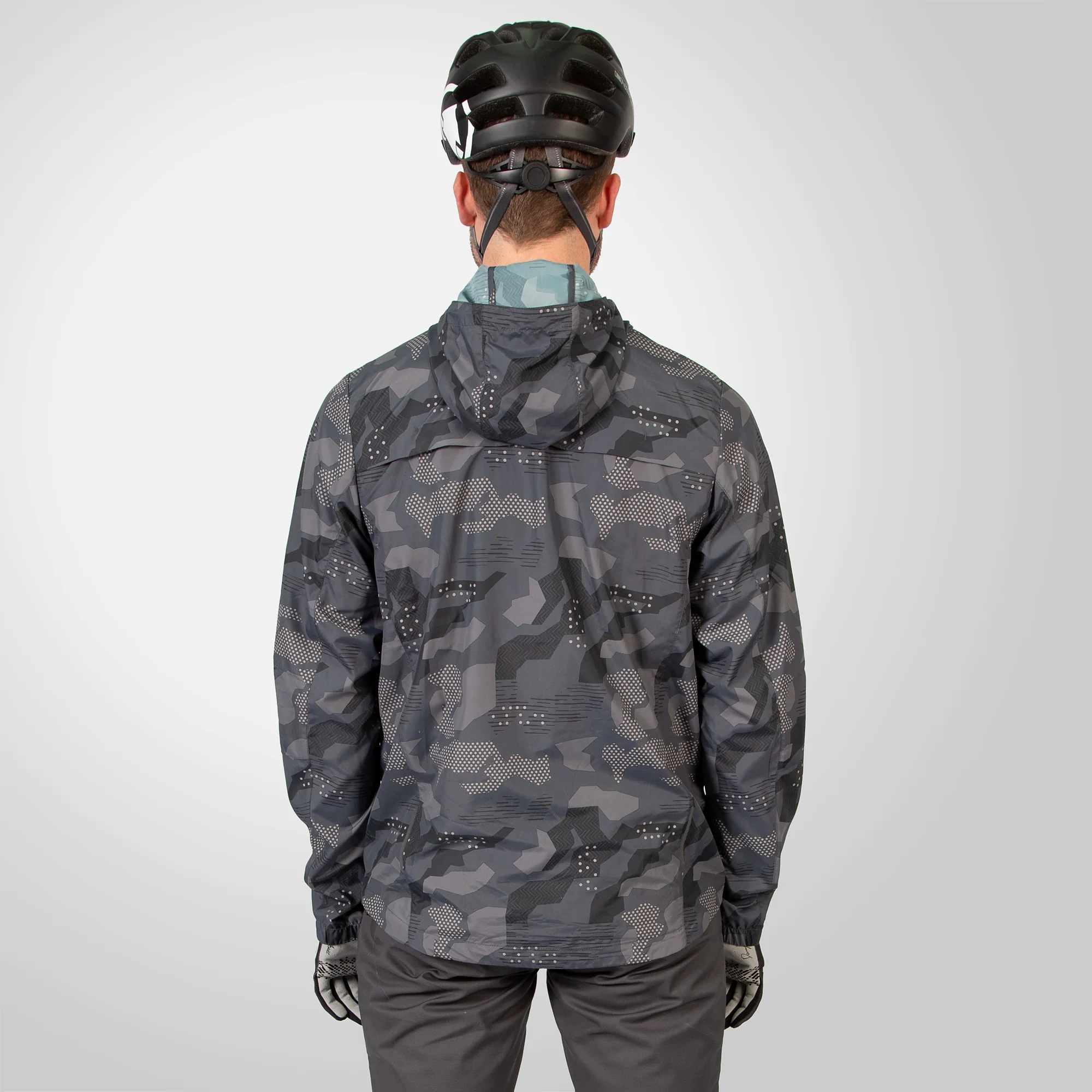 ENDURA HUMMVEE WINDSHELL Jacke Grau Camo - Image 4