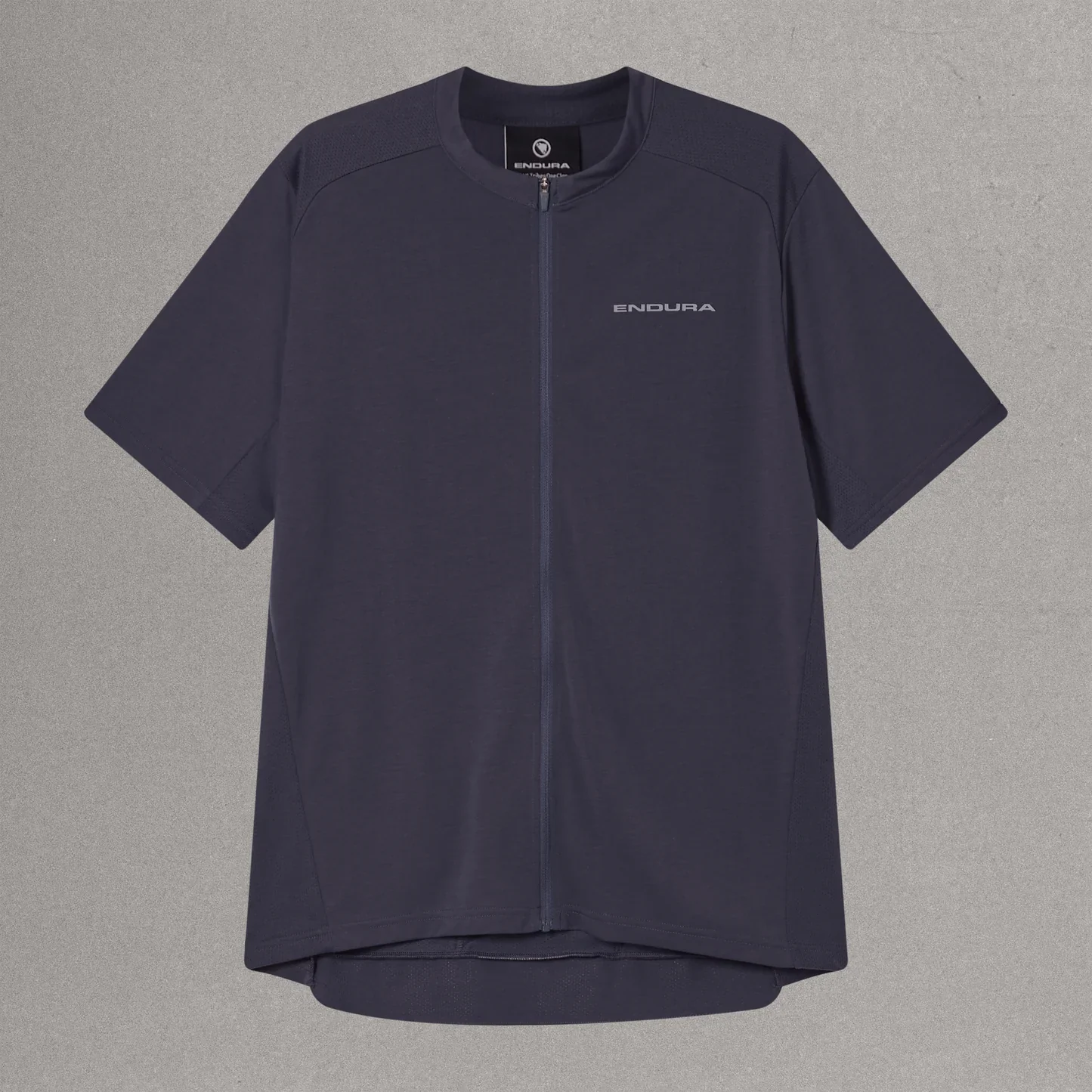 ENDURA LOOP ZIPPED Trikot Kurzarm Carbon Grau - Image 6