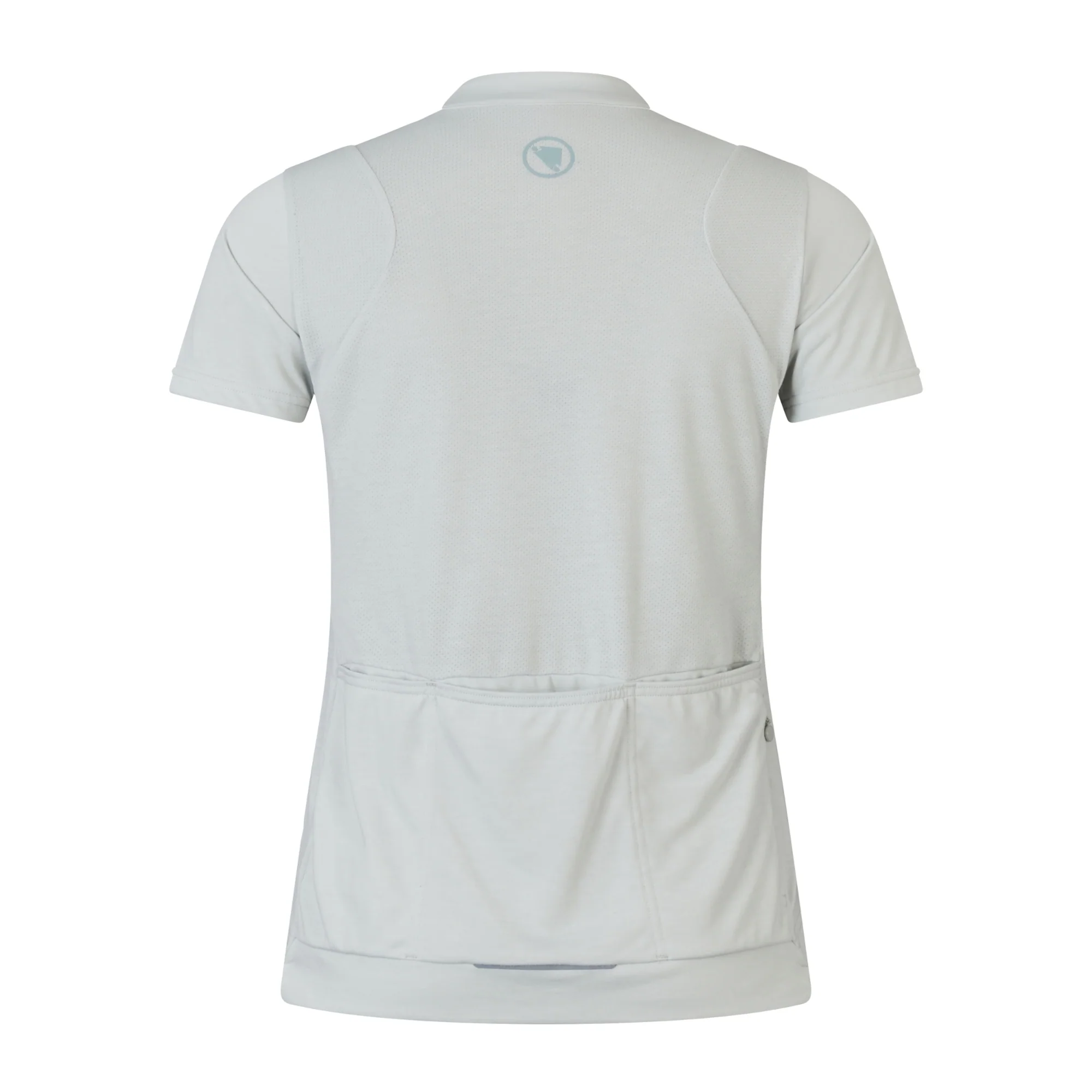 ENDURA LOOP ZIPPED Trikot Kurzarm Damen Grau - Image 5