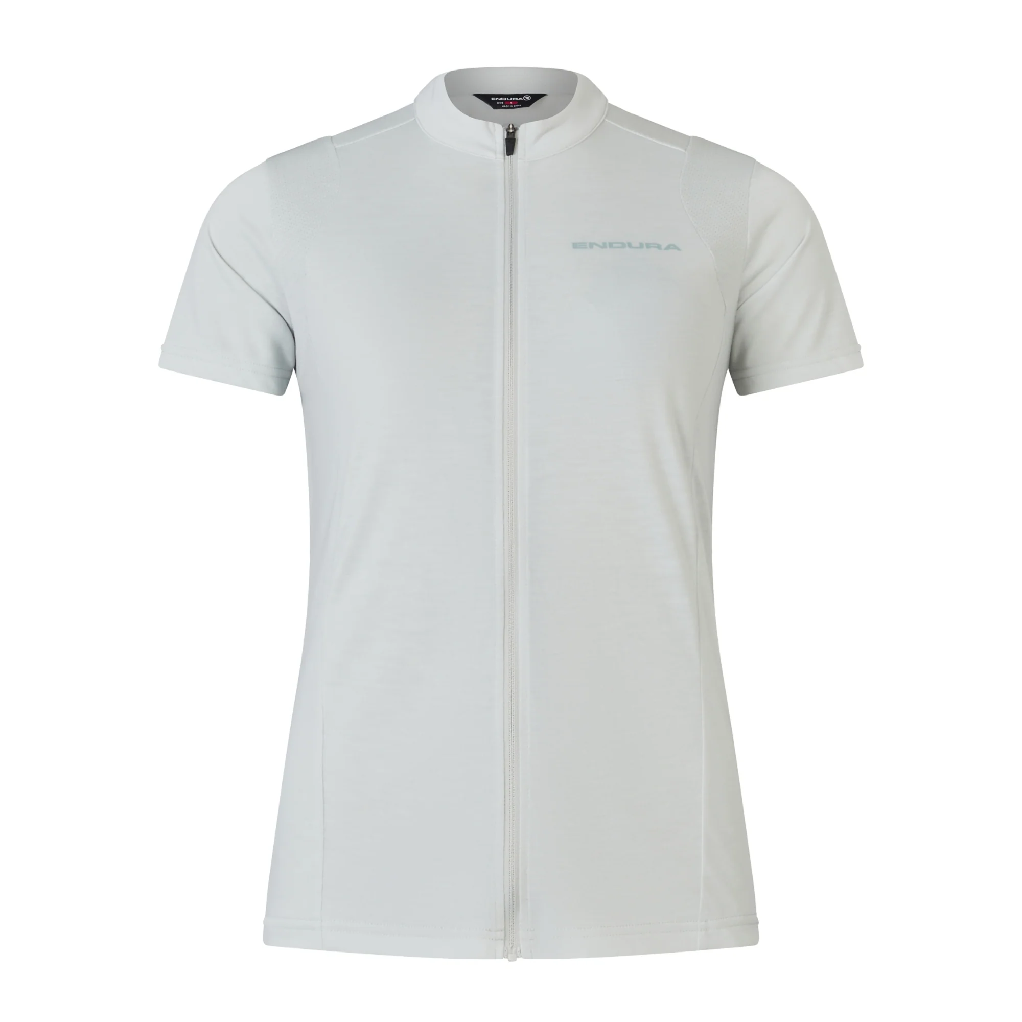 ENDURA LOOP ZIPPED Trikot Kurzarm Damen Grau - Image 6