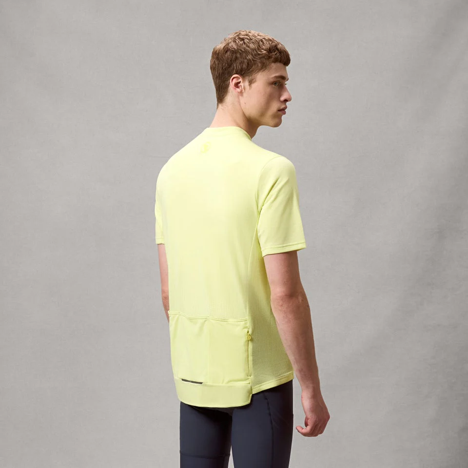 ENDURA LOOP ZIPPED Trikot Kurzarm Oilseed - Image 2