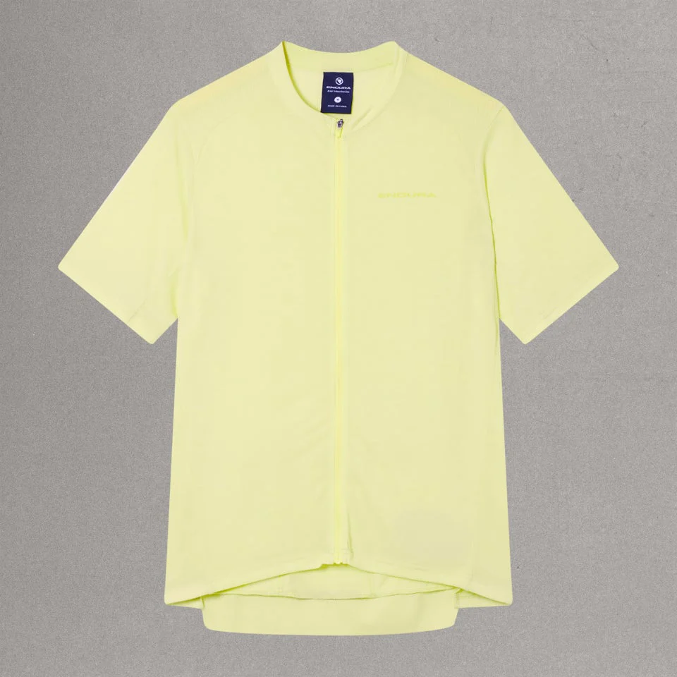 ENDURA LOOP ZIPPED Trikot Kurzarm Oilseed - Image 6
