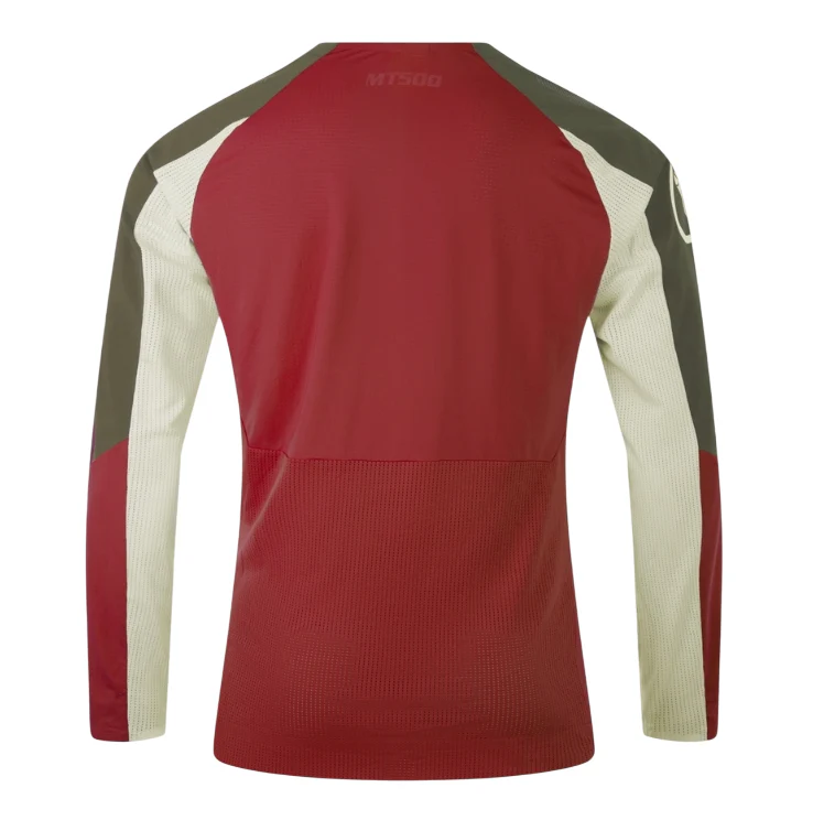 ENDURA MT500 BURNER LITE Trikot Langarm Rot - Image 2