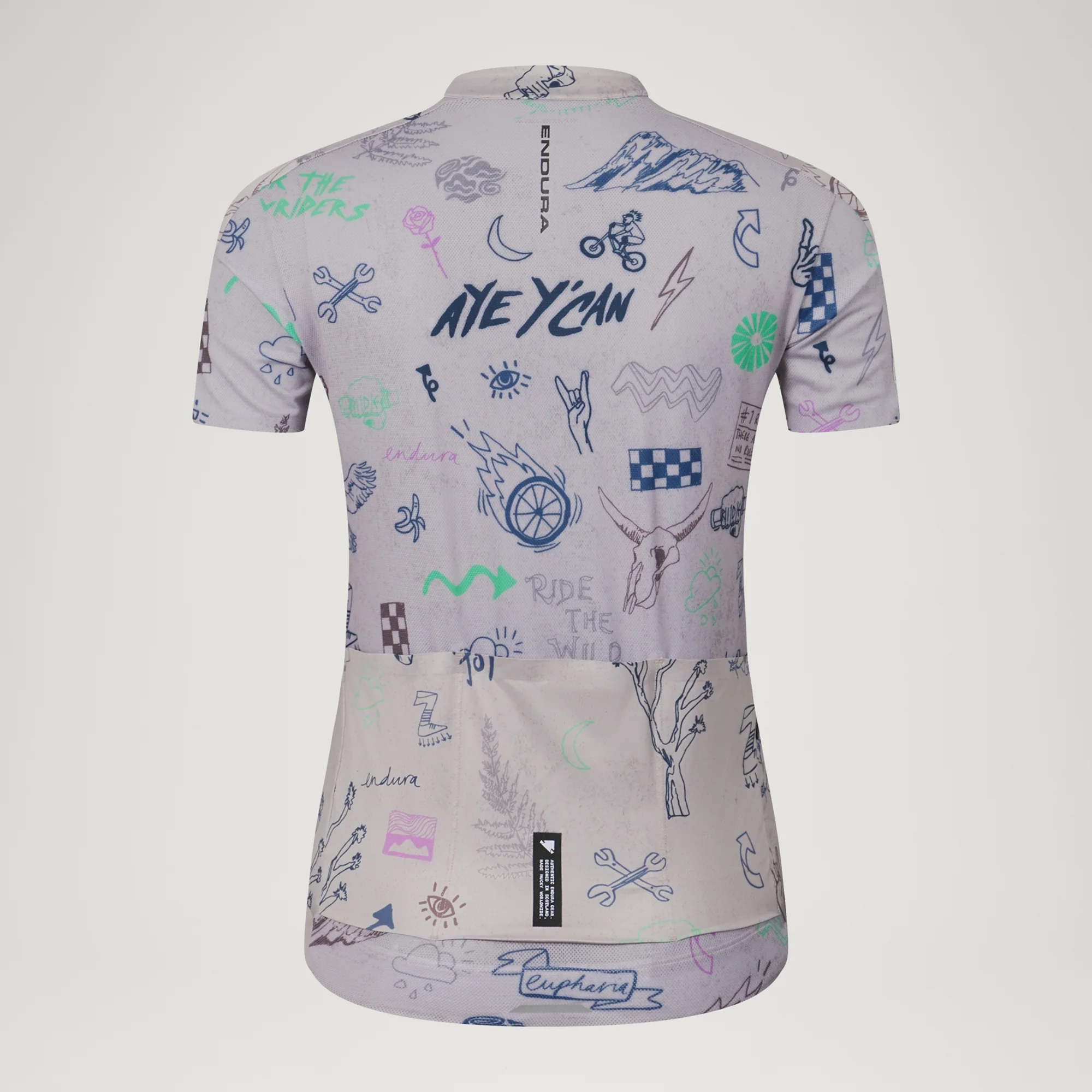 ENDURA PRO SL PRINT GTI Kurzarm Trikot Women Titanium - Image 6