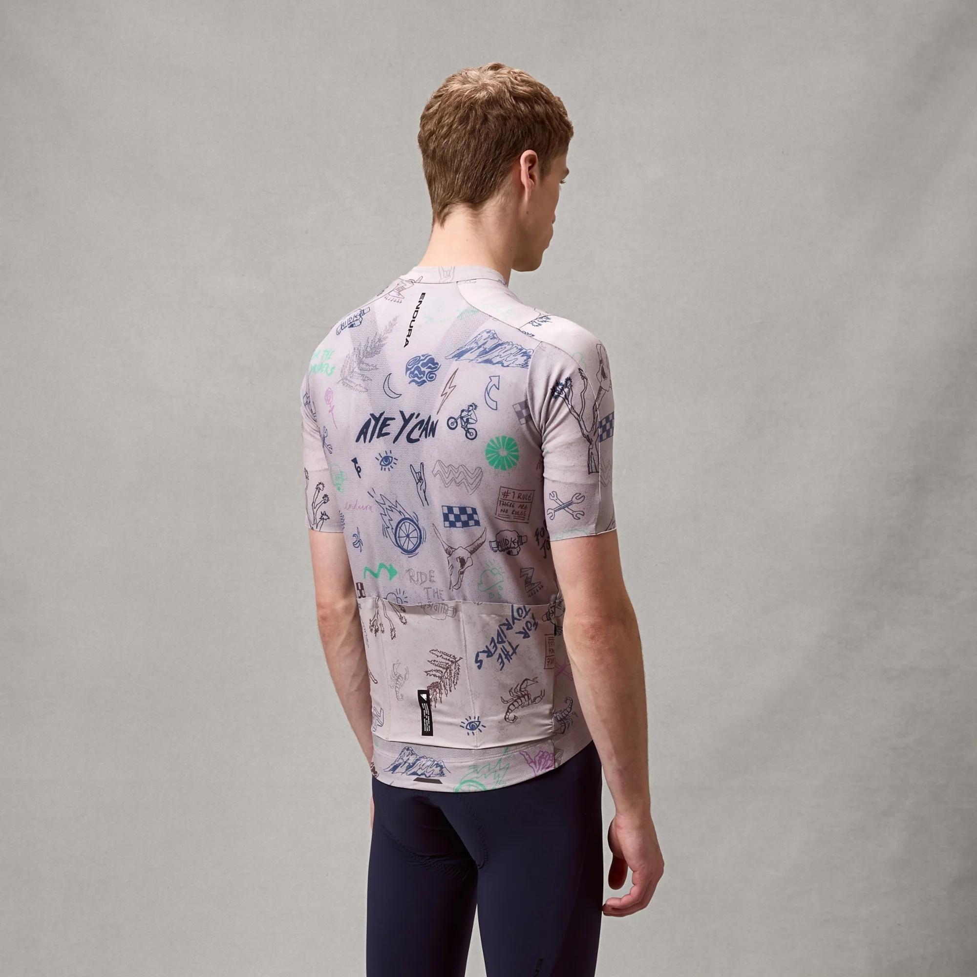 ENDURA PRO SL PRINT Trikot Kurzarm Titanium - Image 2