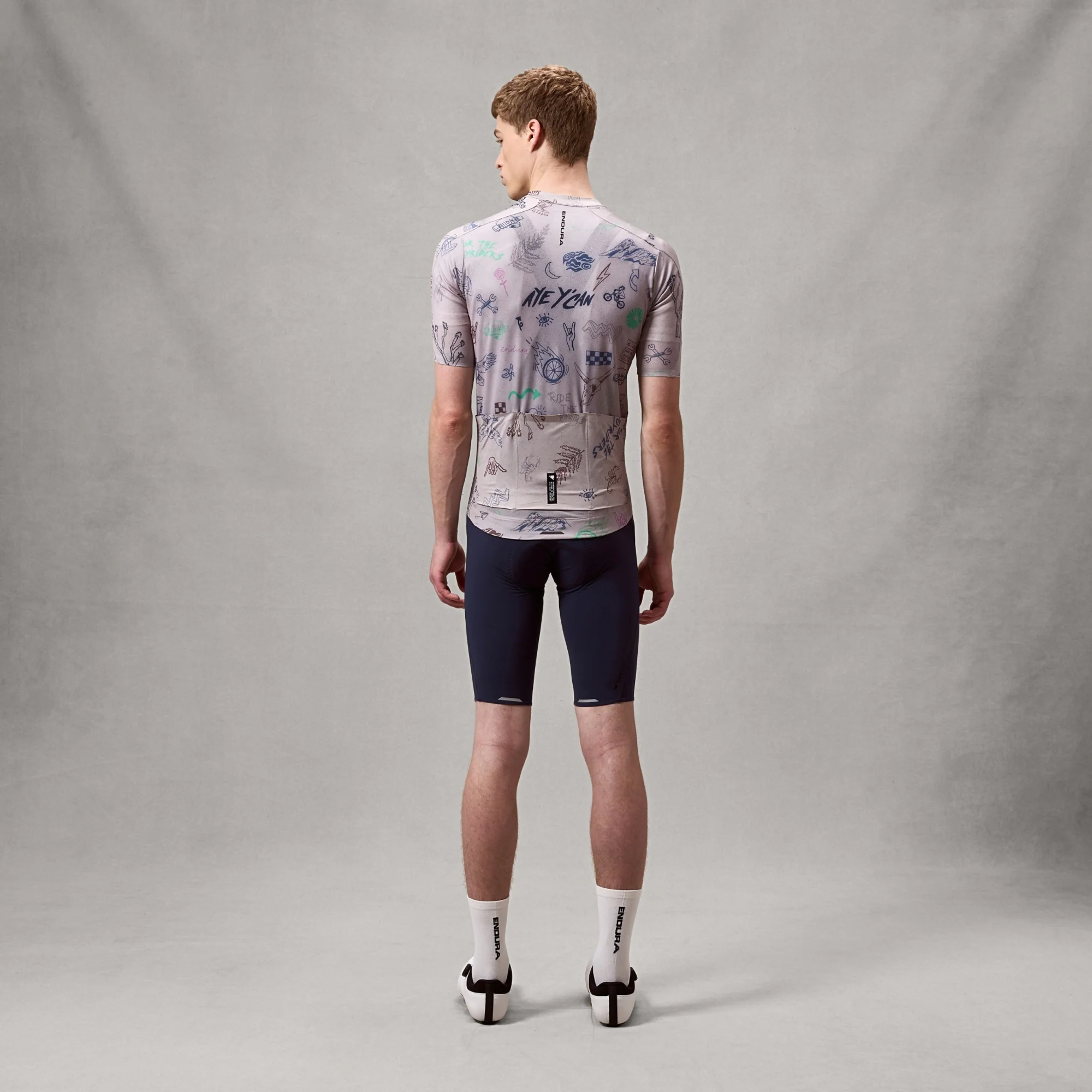ENDURA PRO SL PRINT Trikot Kurzarm Titanium - Image 4