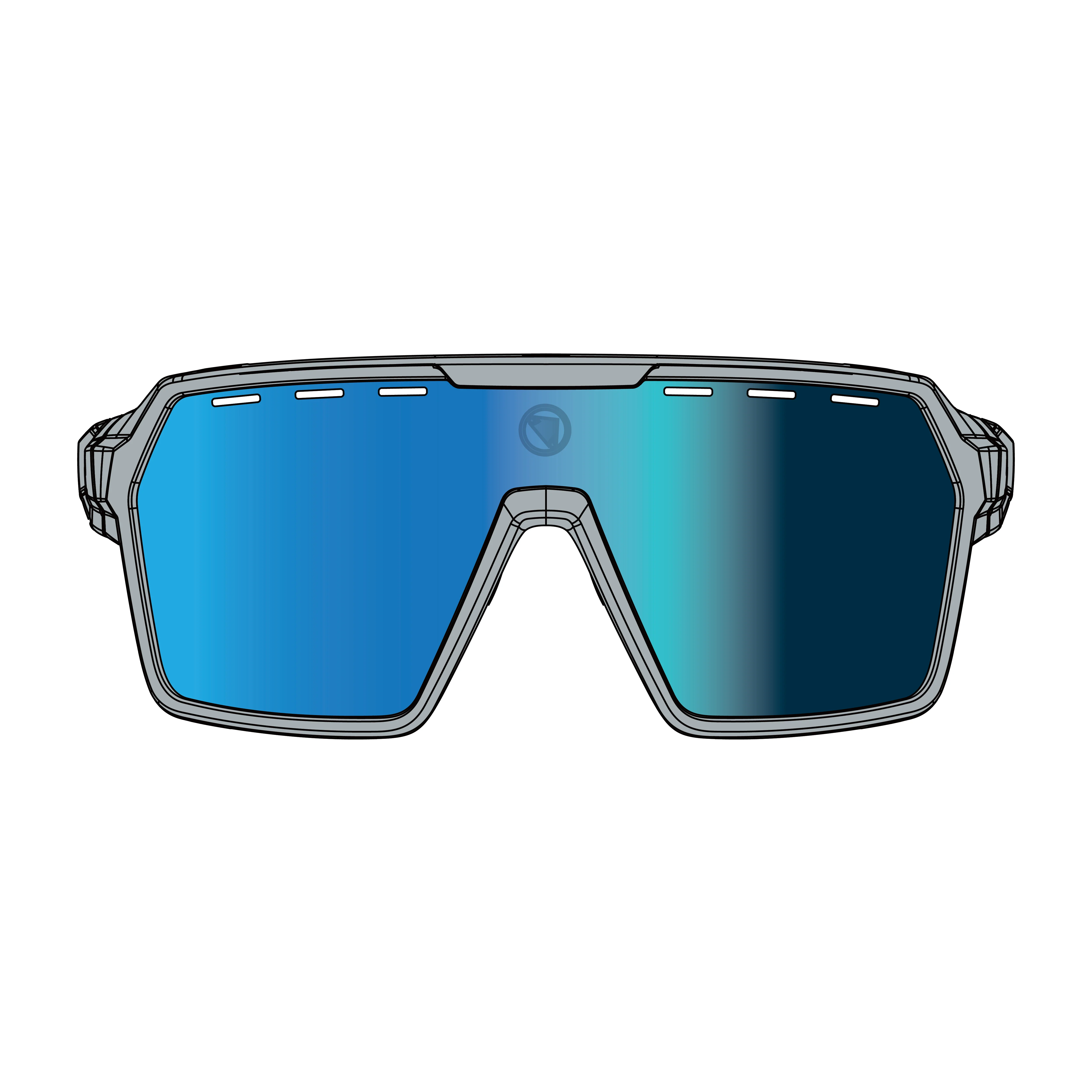 ENDURA SINGLETRACK Brille Grau - Image 3