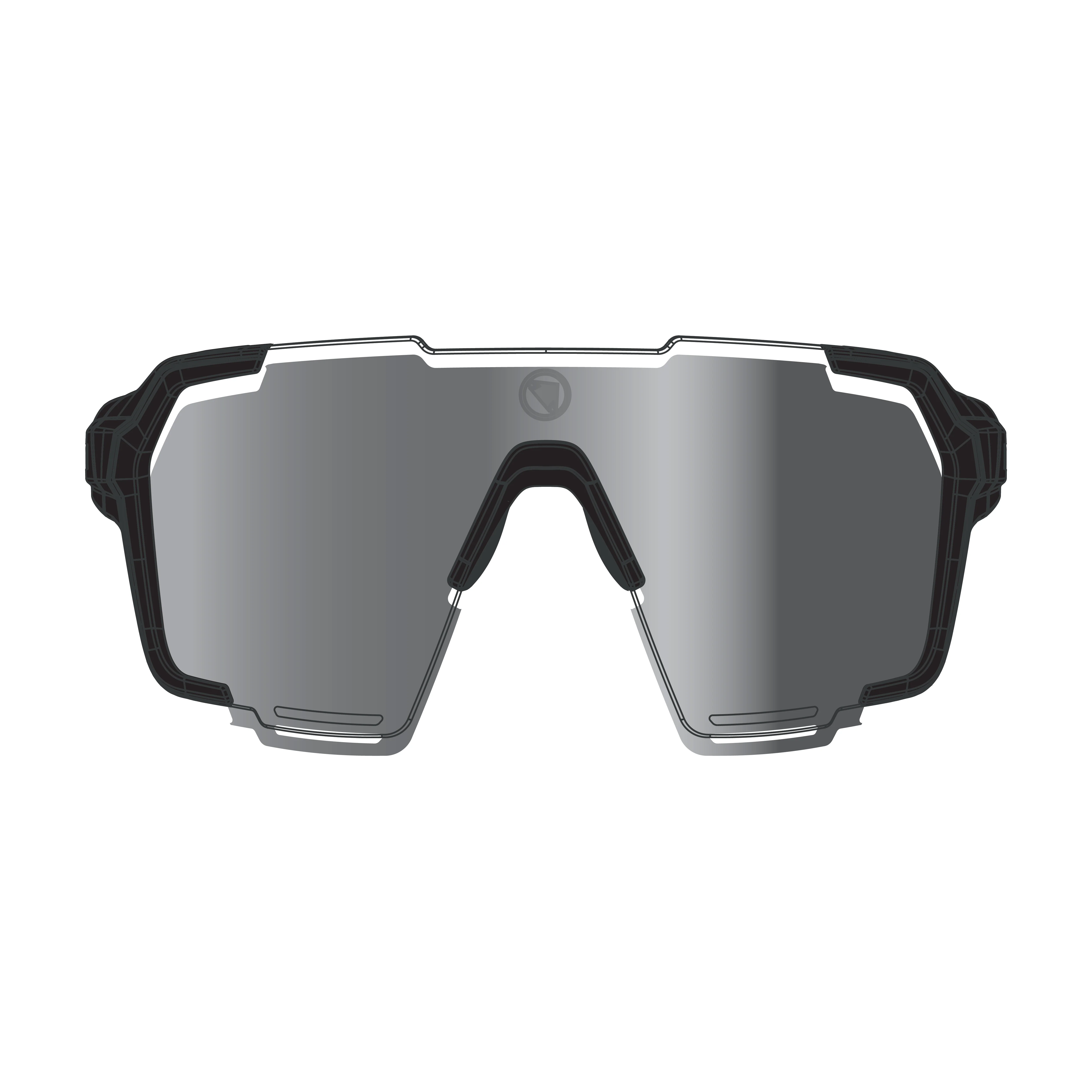ENDURA SINGLETRACK FRAMELESS Brille Schwarz - Image 5