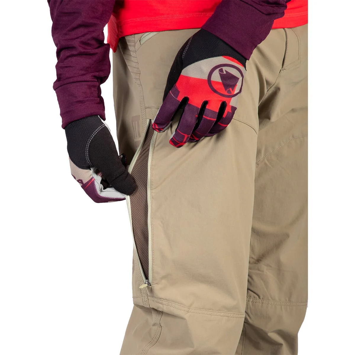 ENDURA SINGLETRACK II Hose Beige - Image 5