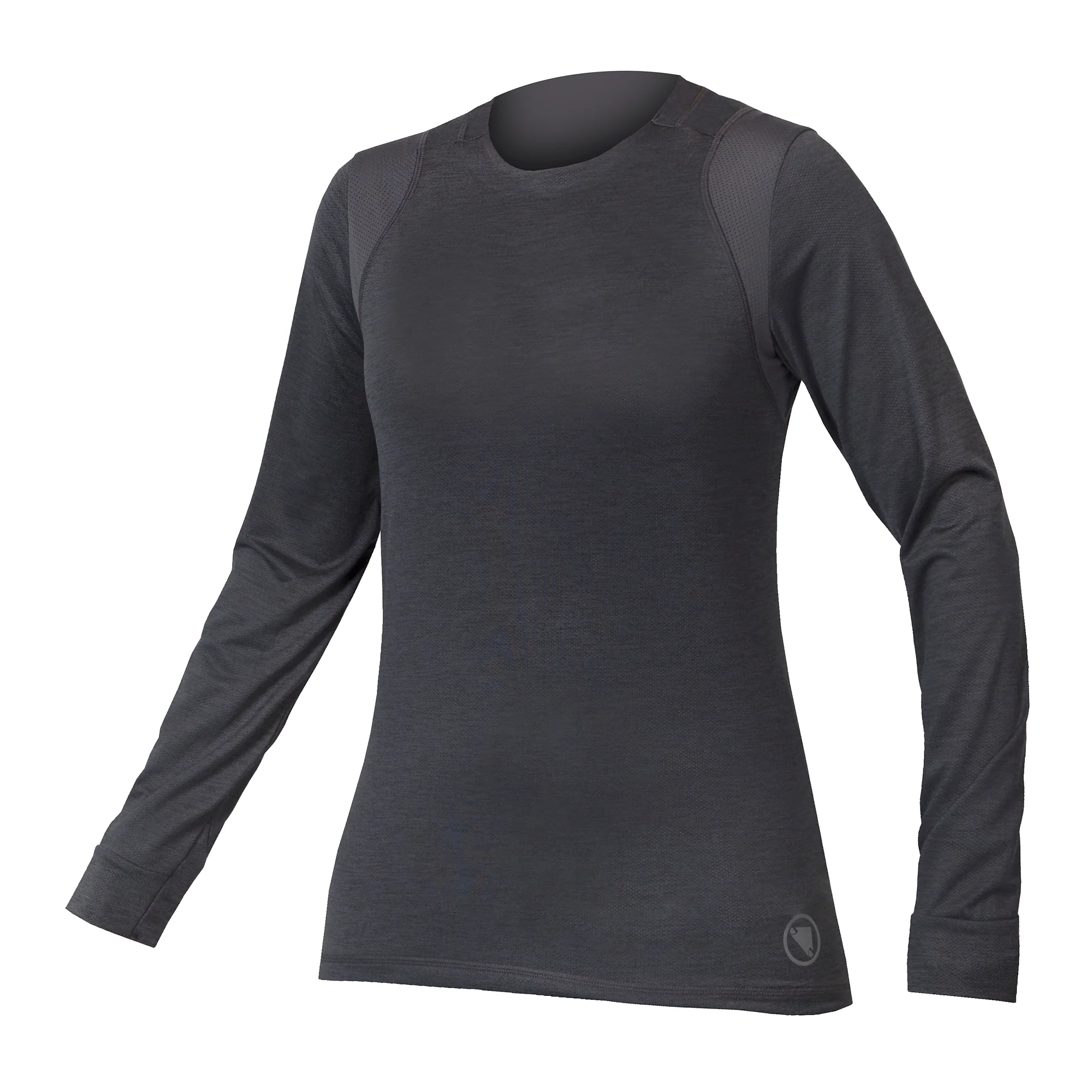 ENDURA SINGLETRACK Damen Langarm Trikot Grau