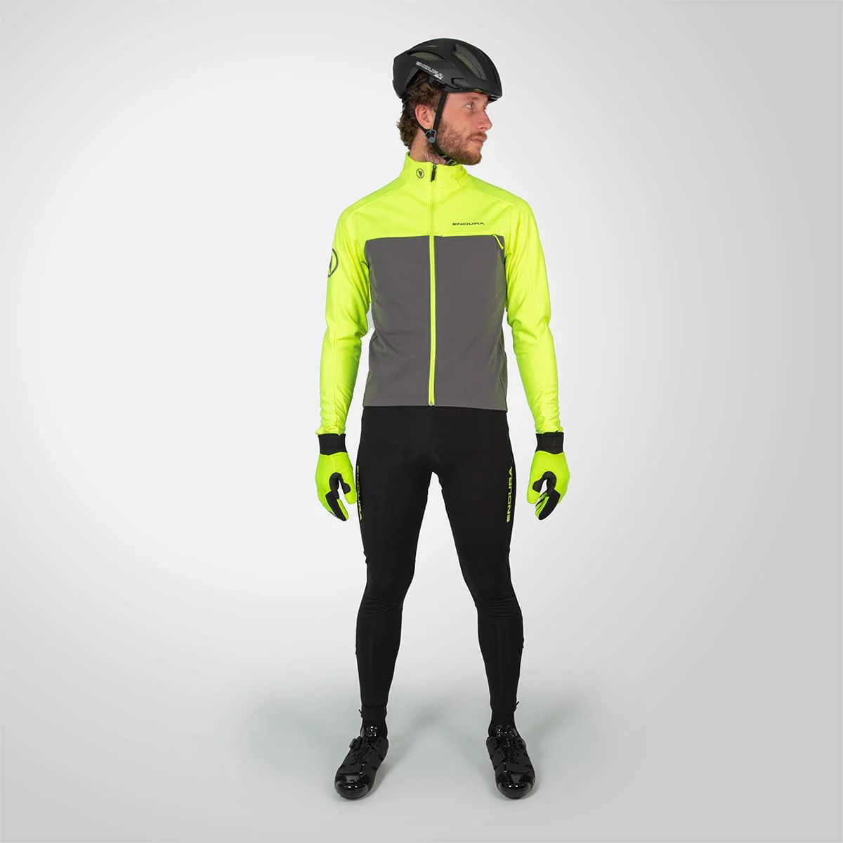 ENDURA WINDCHILL Lange Trägerhose Schwarz/Gelb - Image 11