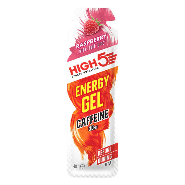 HIGH5 ENERGY GEL Caffeine (40g) Himbeere - Image 6