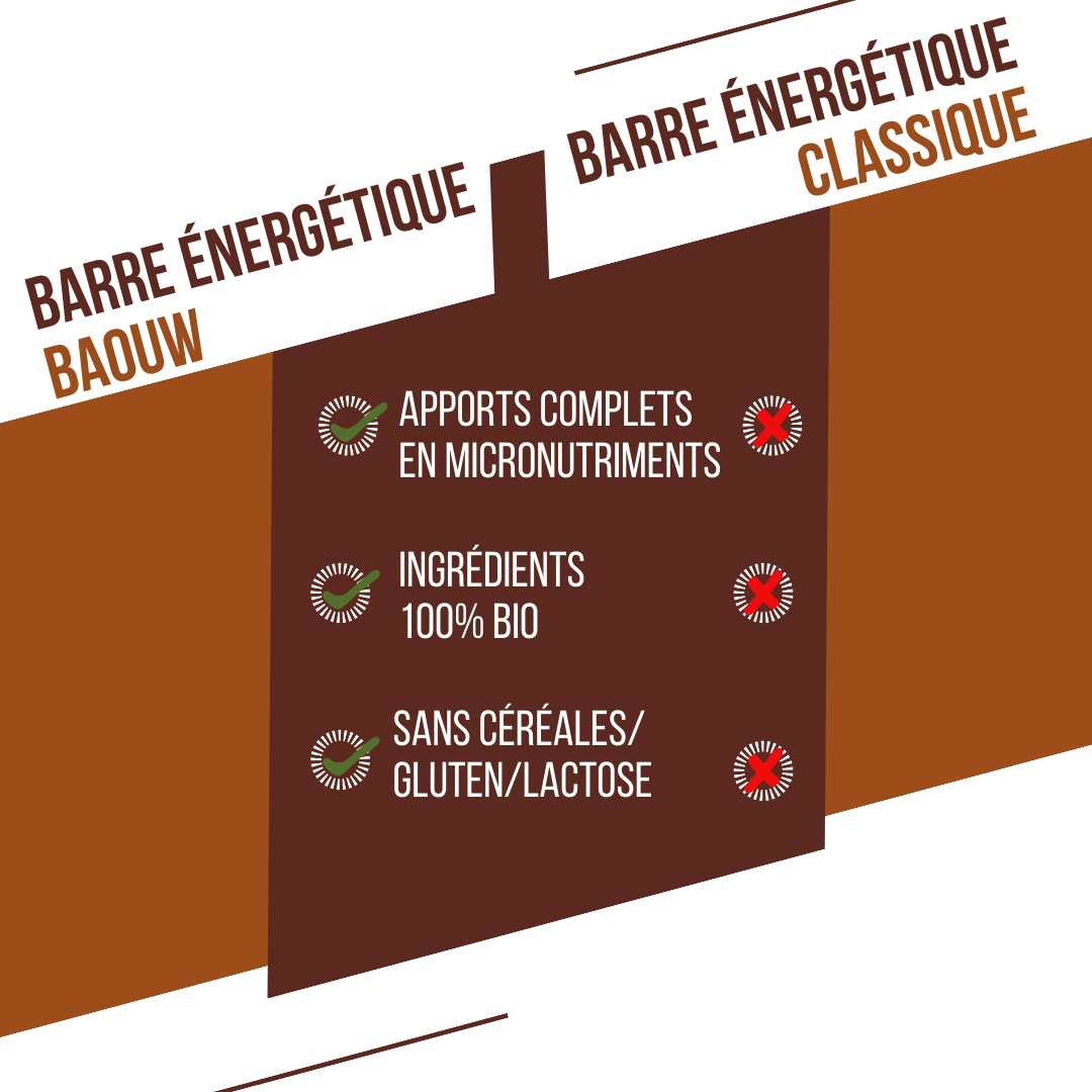Energieriegel BAOUW BIO EXTRA Schoko-Haselnuss (50g) - Image 7