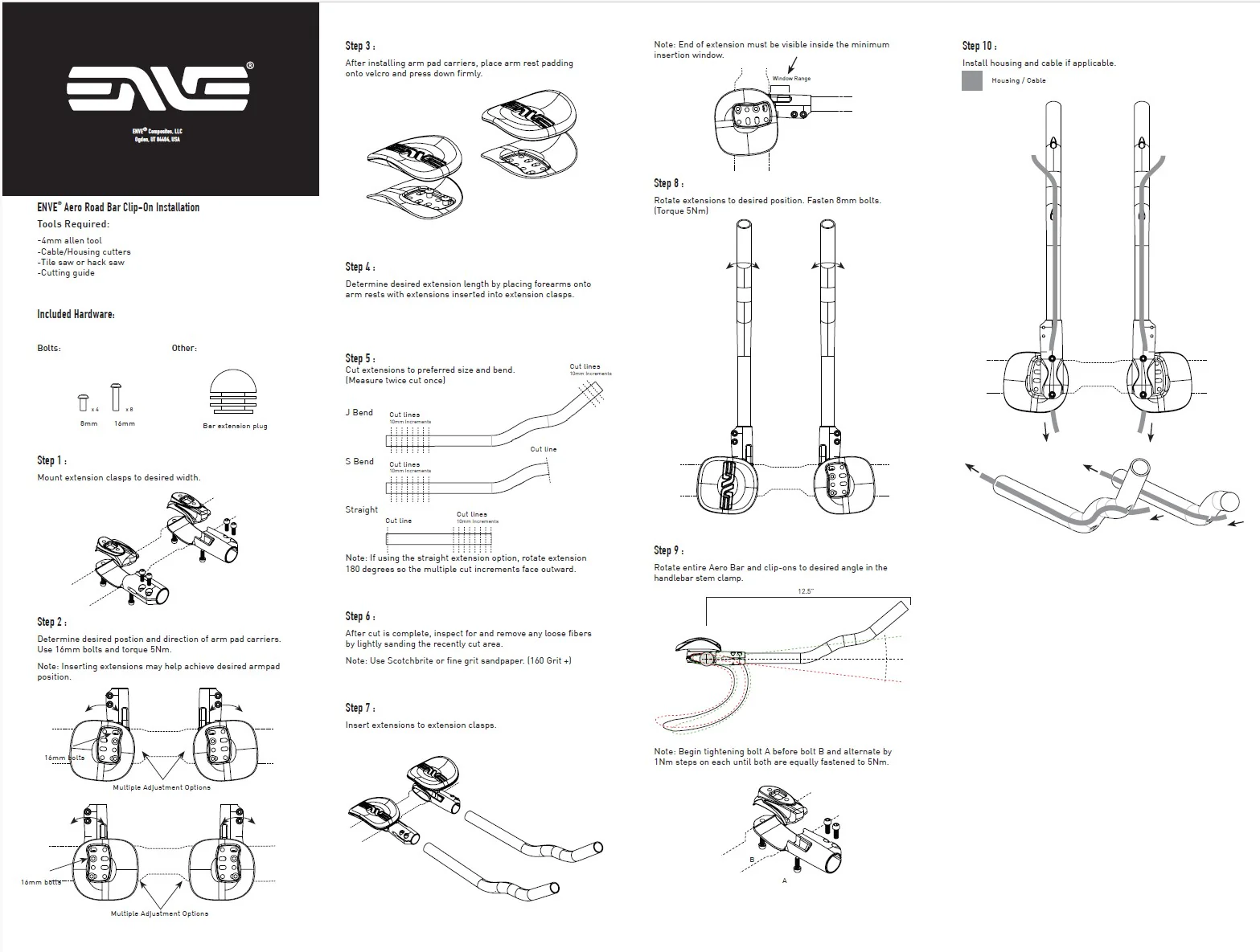 ENVE SES Aero Clip On Verlängerungskabel - Image 9