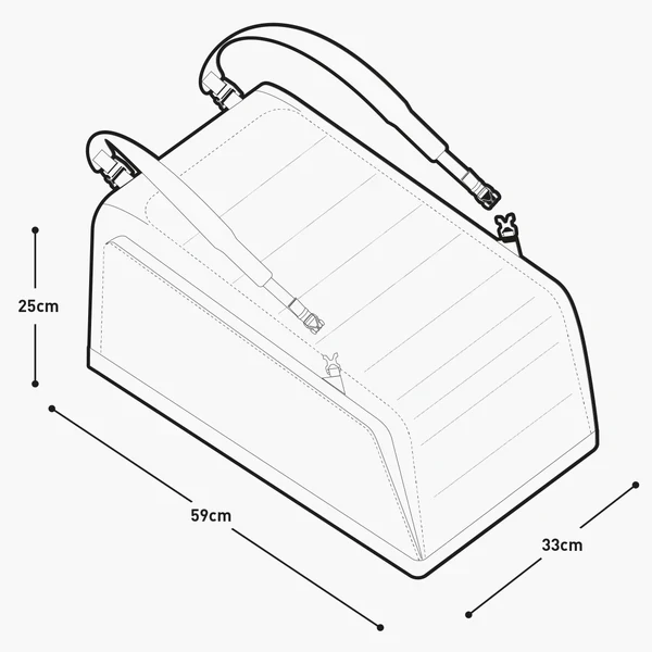 EVOC BAG 55L Reisetasche Schwarz - Image 9