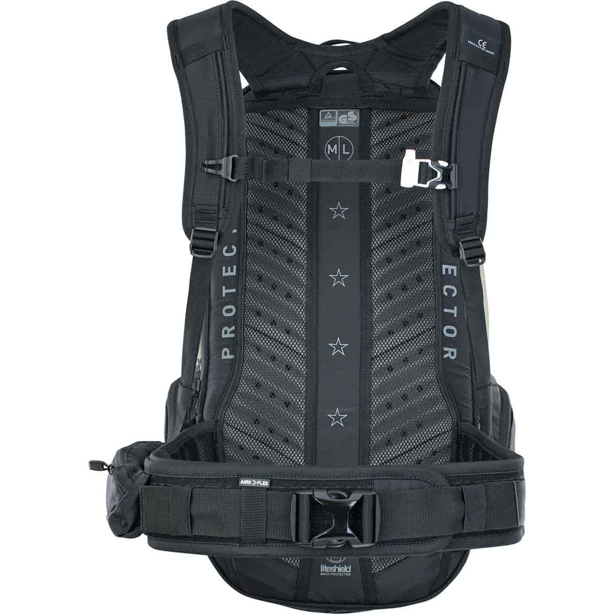 EVOC FR TOUR E-RIDE 30L Khaki Rucksack mit Rückenprotektor - Image 2
