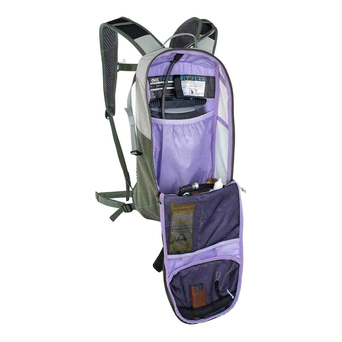 EVOC RIDE 8L Rucksack Grau/Kaki - Image 3