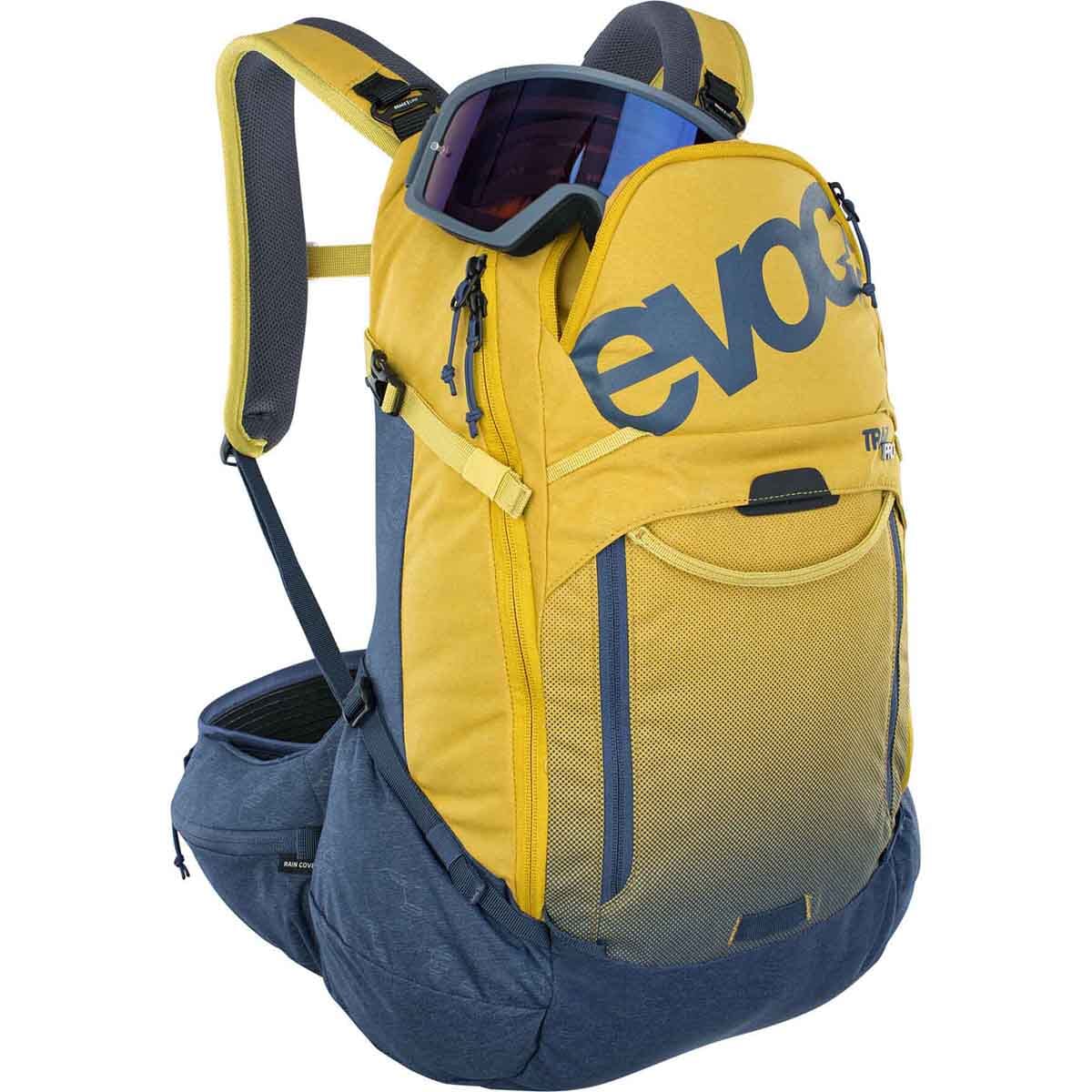 EVOC TRAIL PRO 26L Backpacking Rucksack Gelb/Blau - Image 4