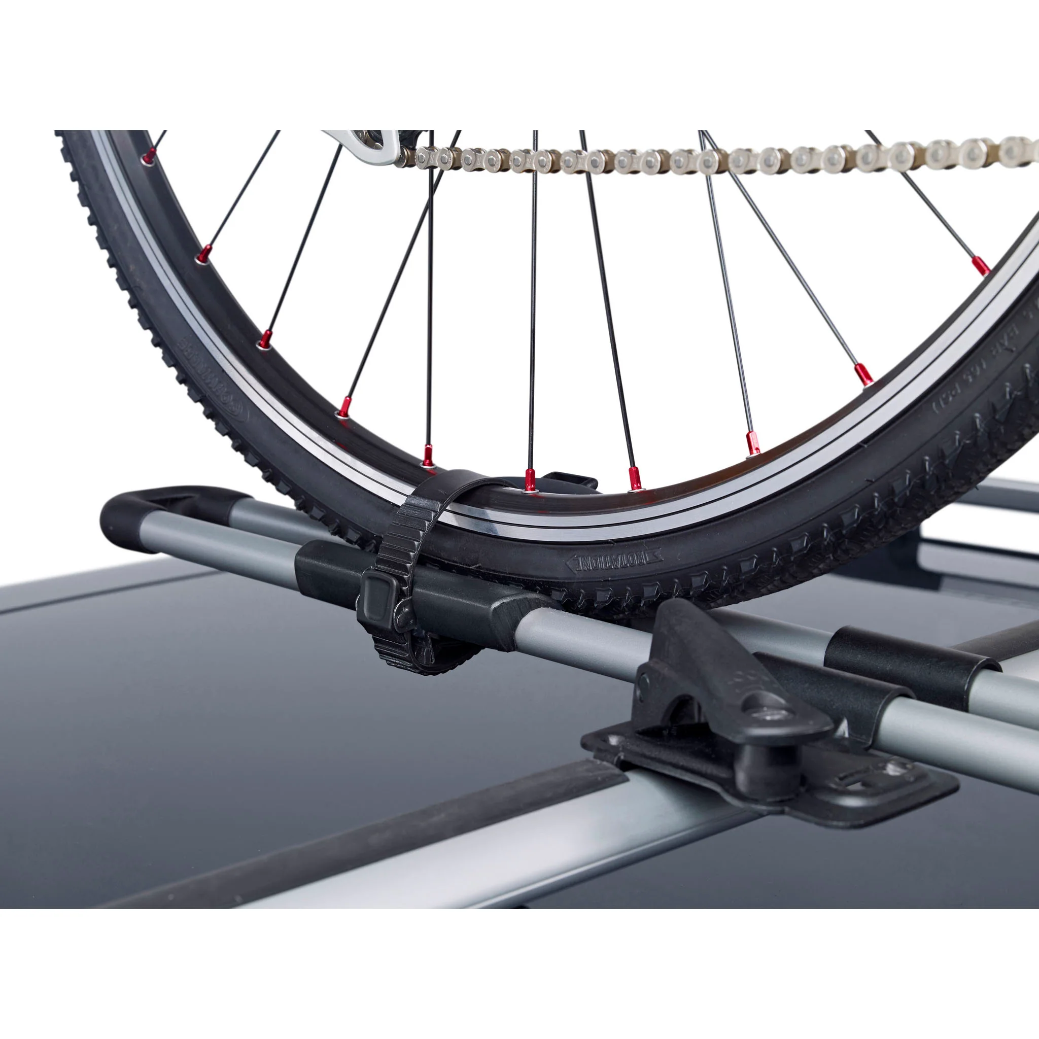 Fahrradträger THULE FREERIDE 1 Fahrrad auf dem Dach - Image 2