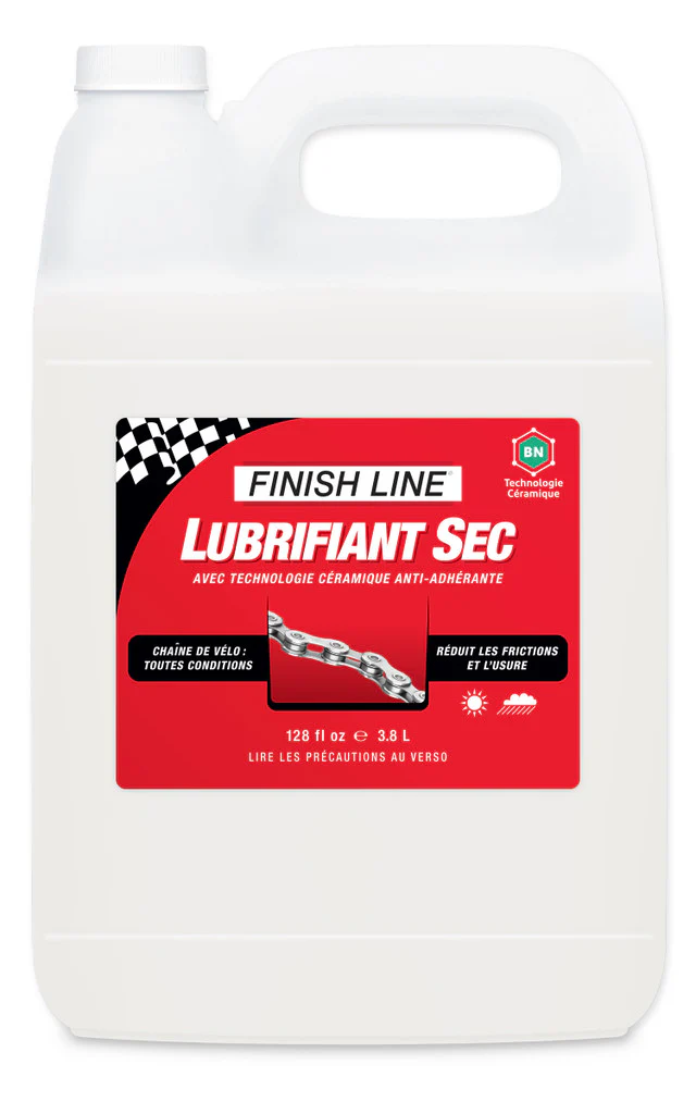 FINISH LINE DRY LUBE Kettenschmiermittel- Alle Bedingungen (3.78L)