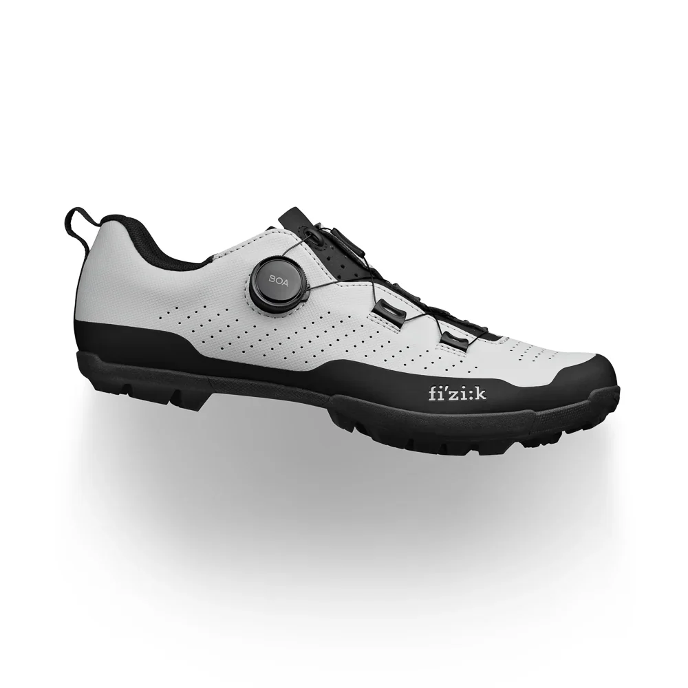 FIZIK TERRA ATLAS XC/Gravel-Mountainbike-Schuhe Grau/Schwarz