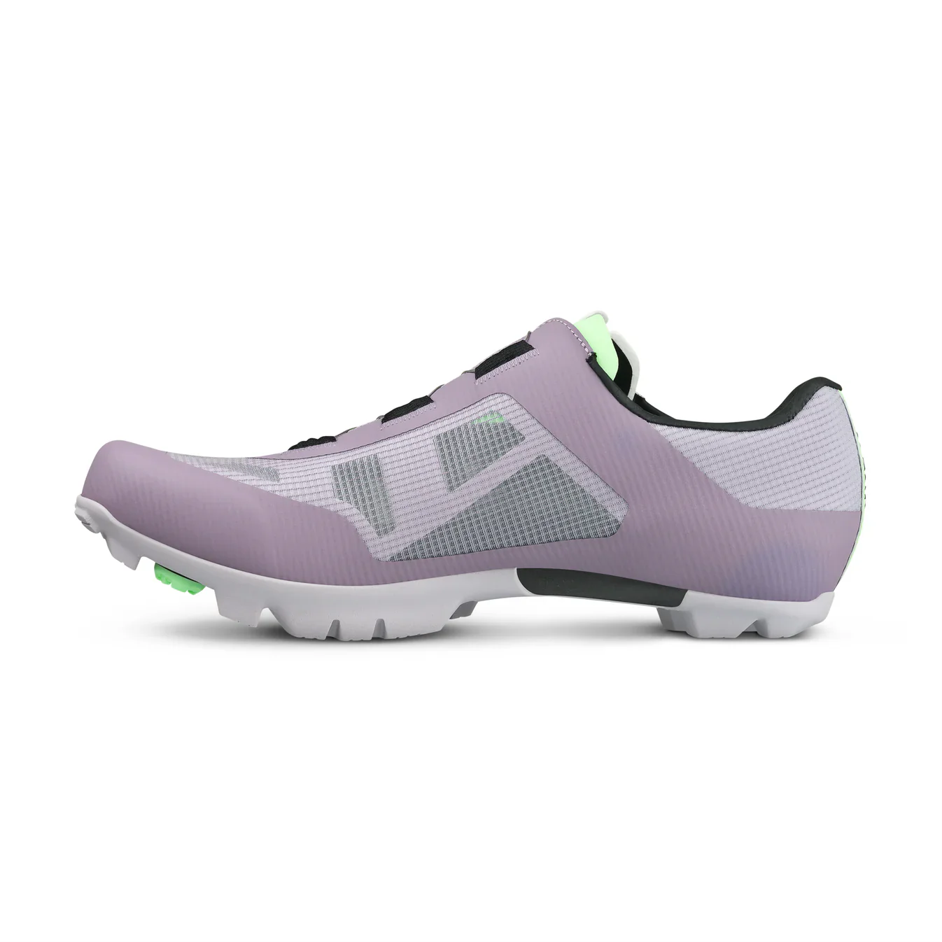 FIZIK VENTO PROXY WIDE XC/Gravel-Mountainbike-Schuhe, Lavendel/Grün - Image 8