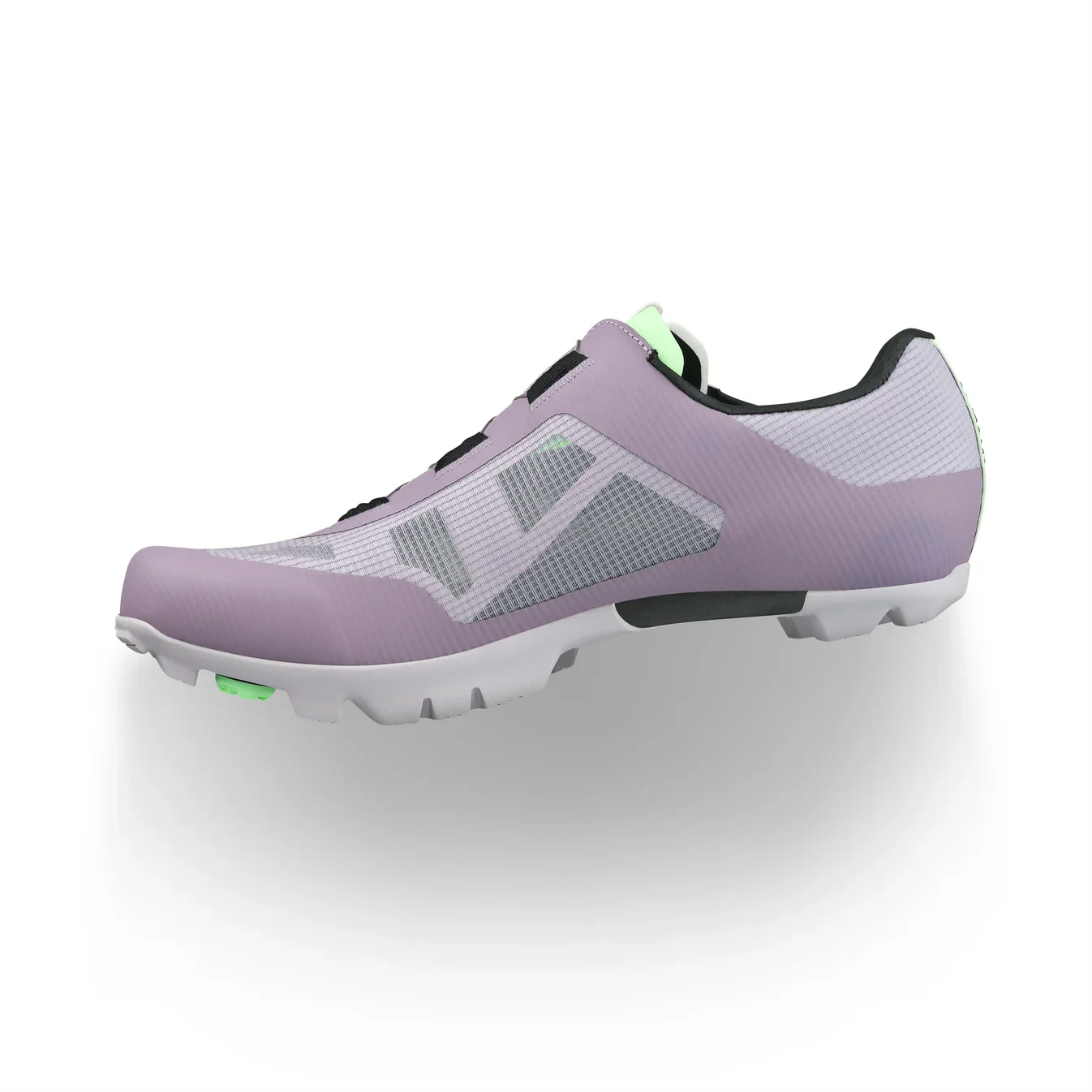 FIZIK VENTO PROXY WIDE XC/Gravel-Mountainbike-Schuhe, Lavendel/Grün - Image 4