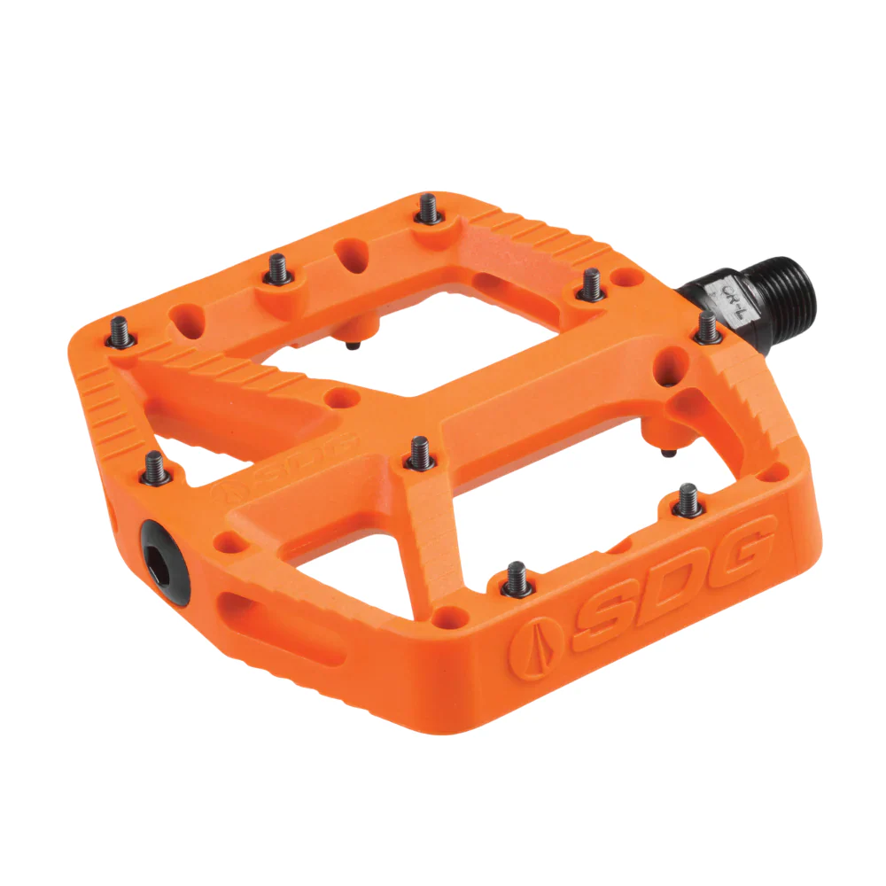 Flache Pedale SDG COMP Composite Orange - Image 4
