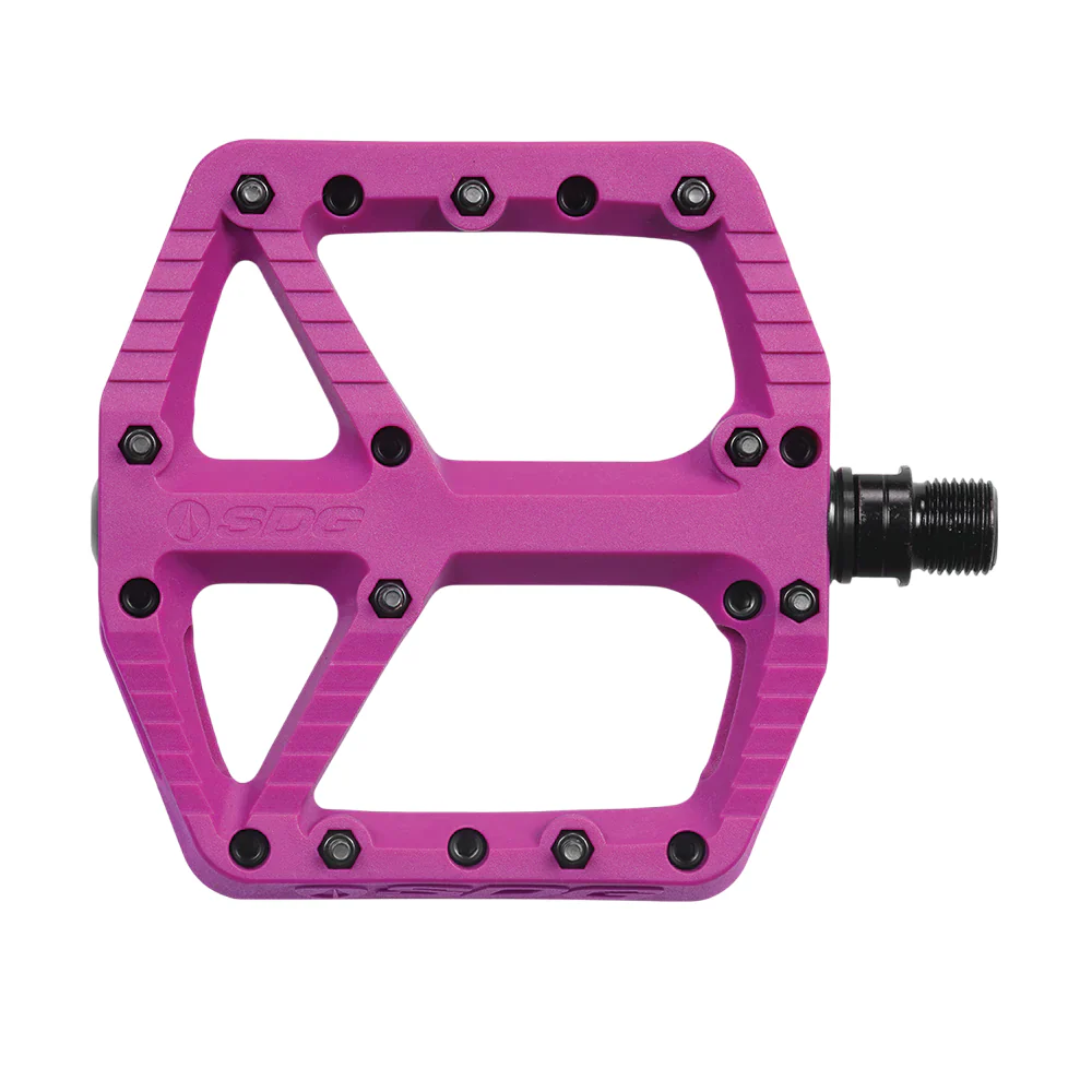 Flache Pedale SDG COMP Composite Violett - Image 2