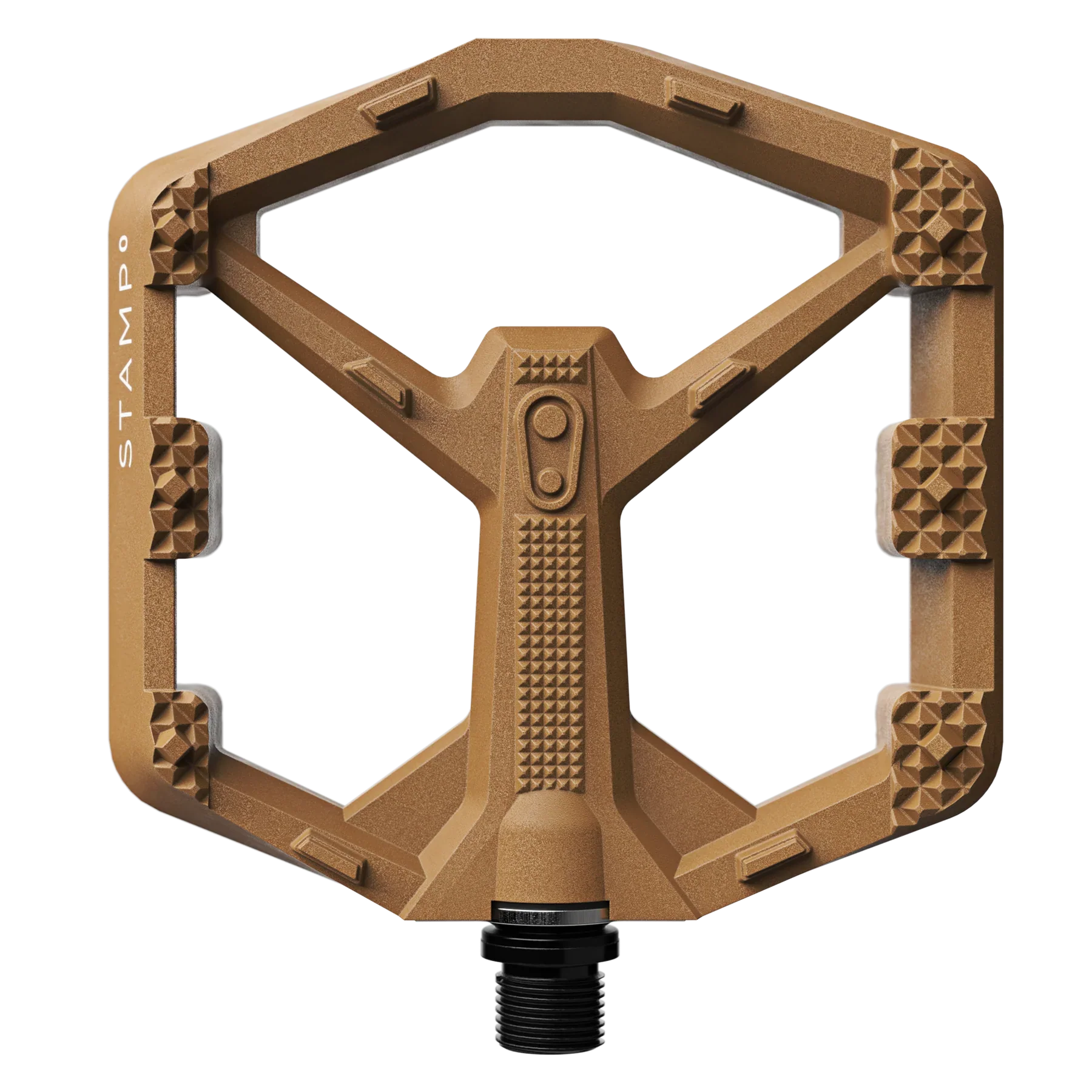 Flat Pedals CRANKBROTHERS STAMP 0 Large Braun