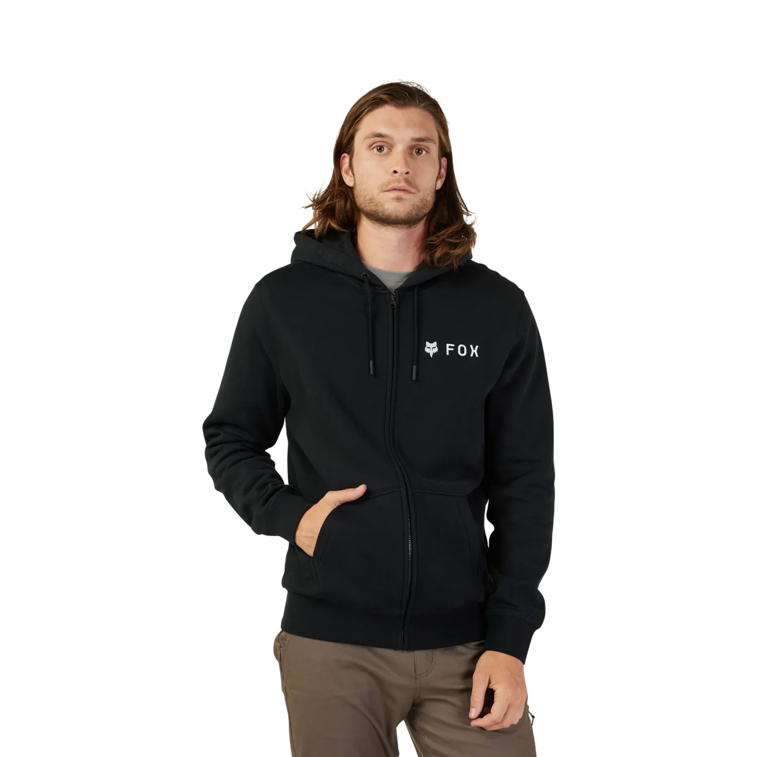 FOX ABSOLUTE ZIP Kapuzensweatshirt Schwarz - Image 6
