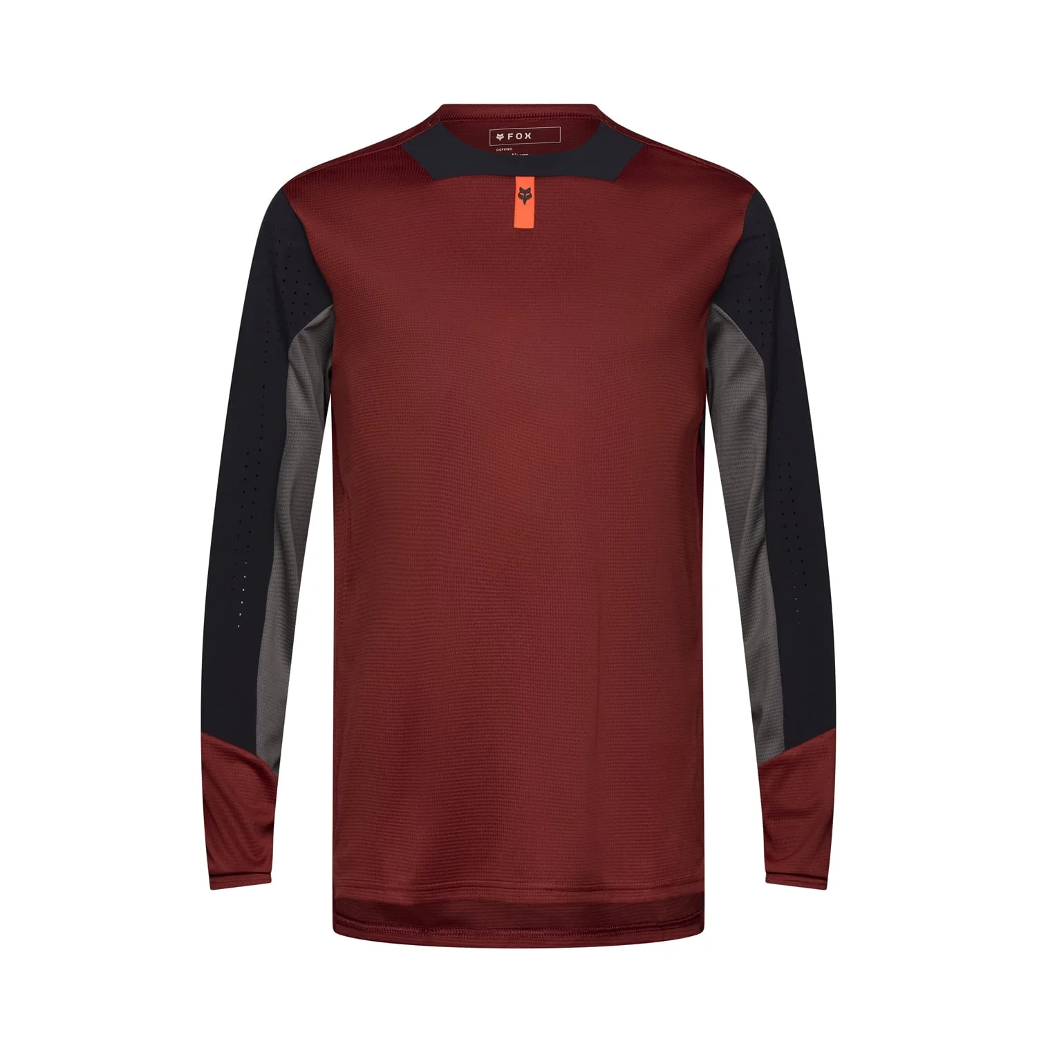 FOX DEFEND Trikot Langarm Bordeaux