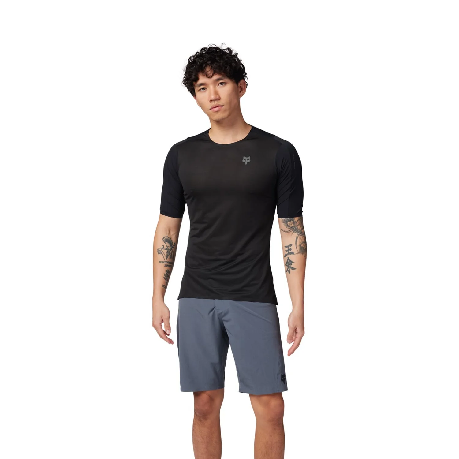 FOX FLEXAIR ASCENT Trikot Kurzarm Schwarz - Image 3