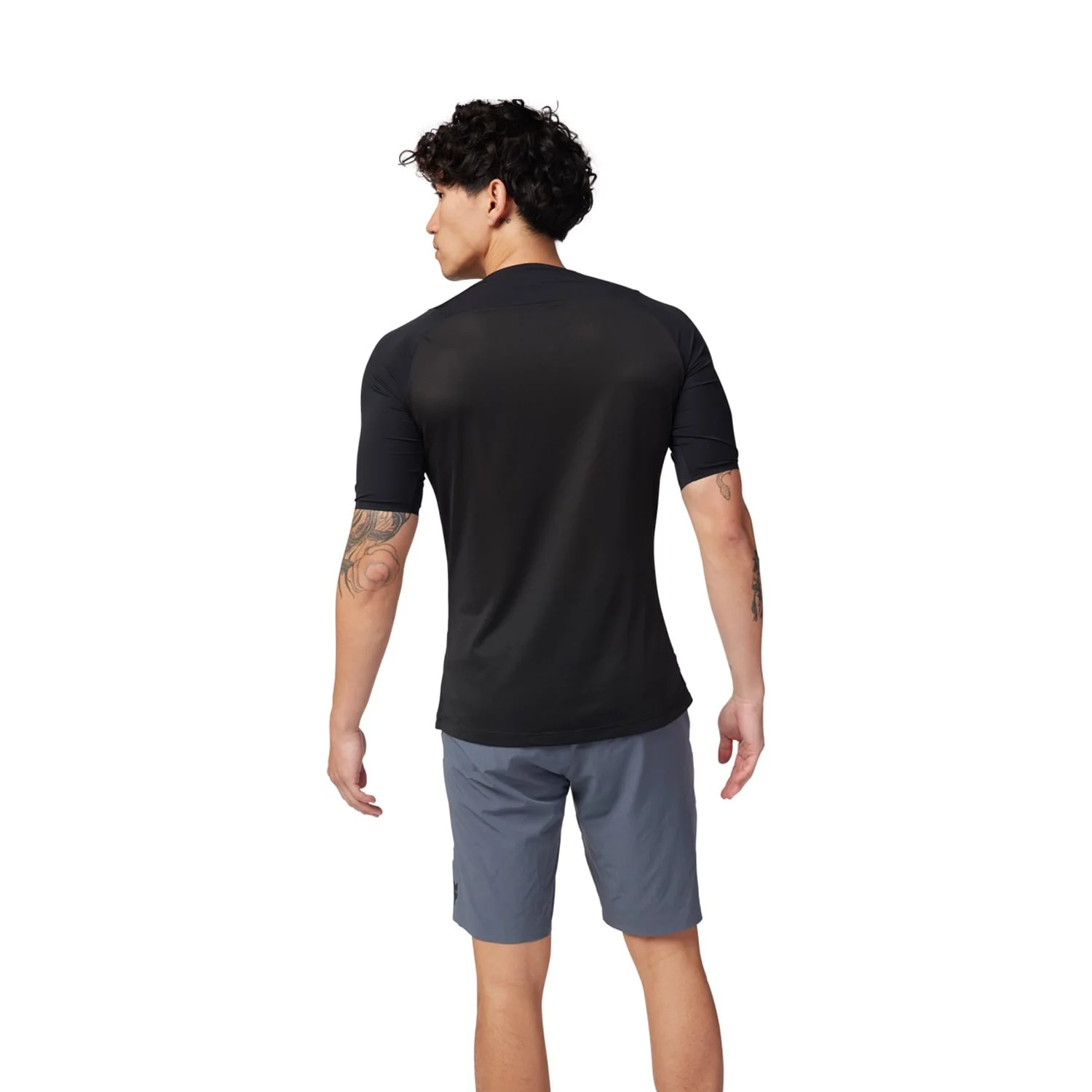FOX FLEXAIR ASCENT Trikot Kurzarm Schwarz - Image 4