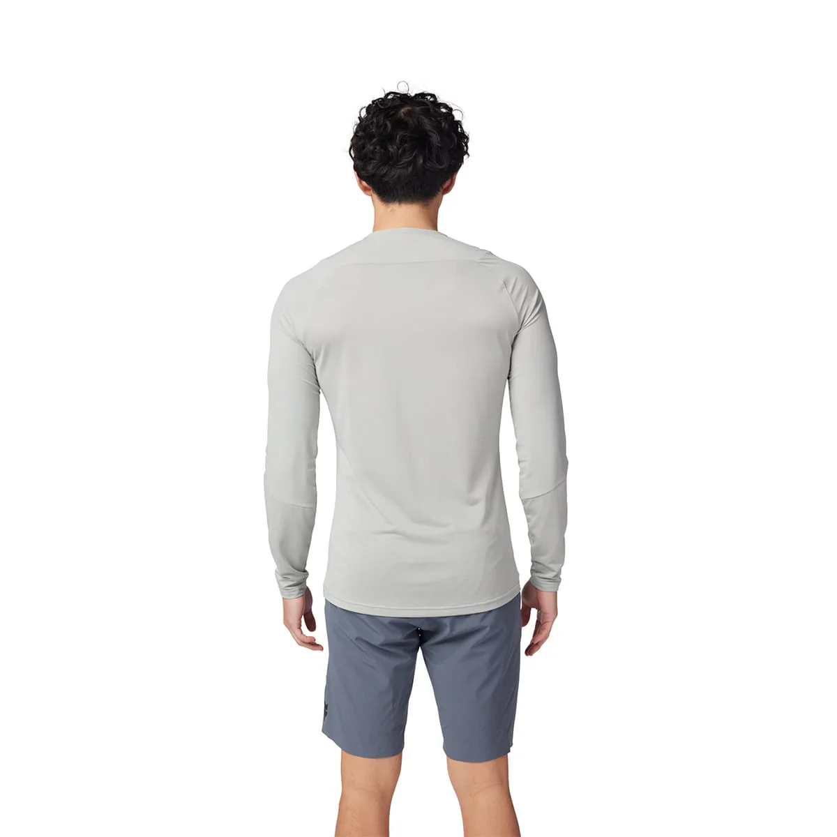 FOX FLEXAIR ASCENT Trikot Langarm Grau - Image 4
