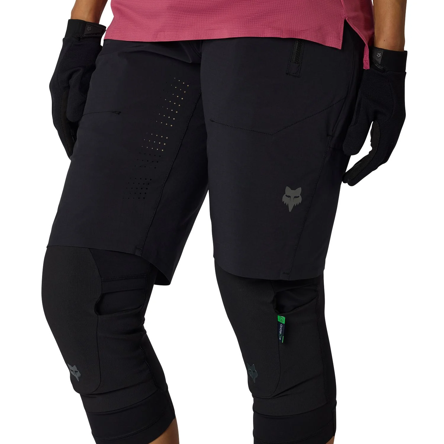 FOX FLEXAIR Shorts Women Schwarz - Image 4