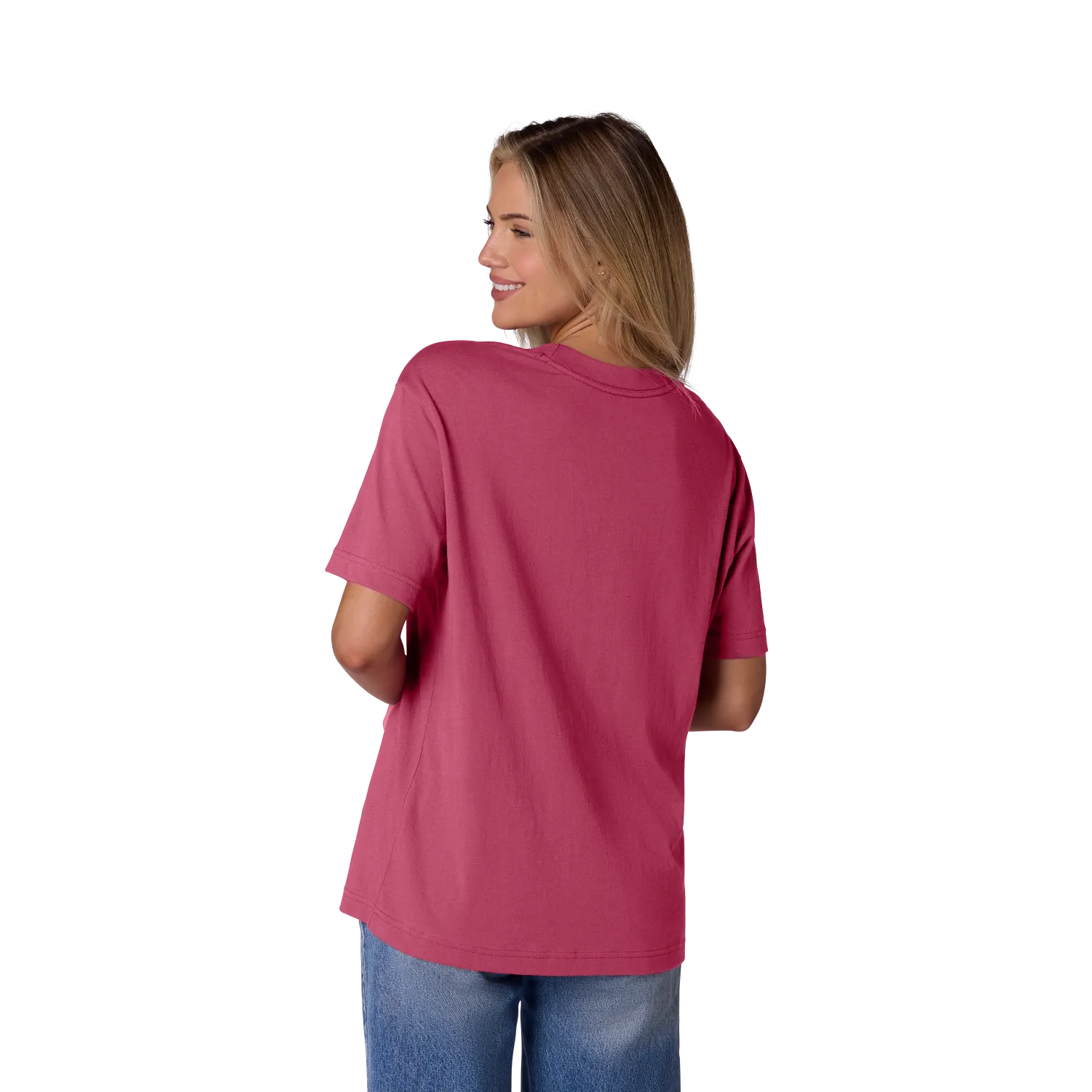 FOX HEAD Damen Kurzarm T-Shirt Berry Pink - Image 4