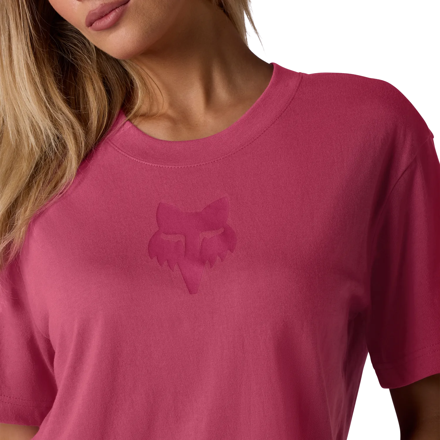 FOX HEAD Damen Kurzarm T-Shirt Berry Pink - Image 5